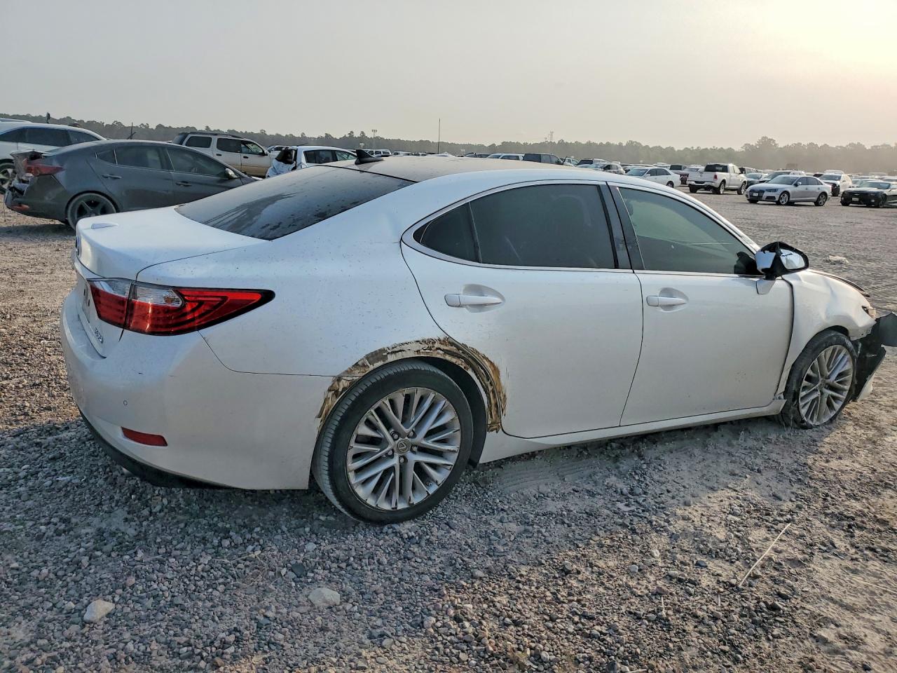 2013 Lexus Es 350 Белый vin: JTHBK1GG8D2057406