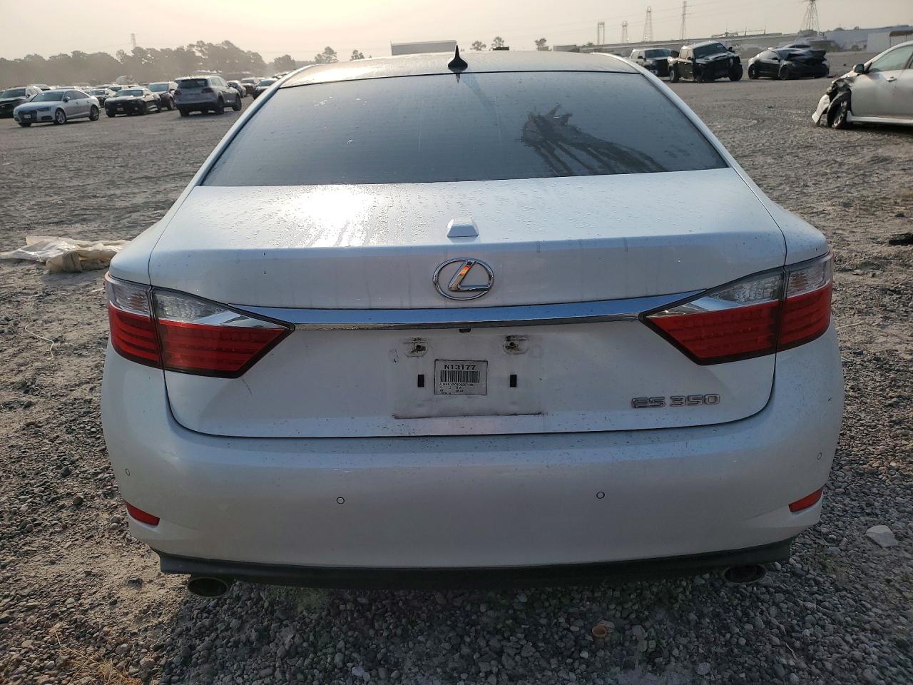 2013 Lexus Es 350 Белый vin: JTHBK1GG8D2057406