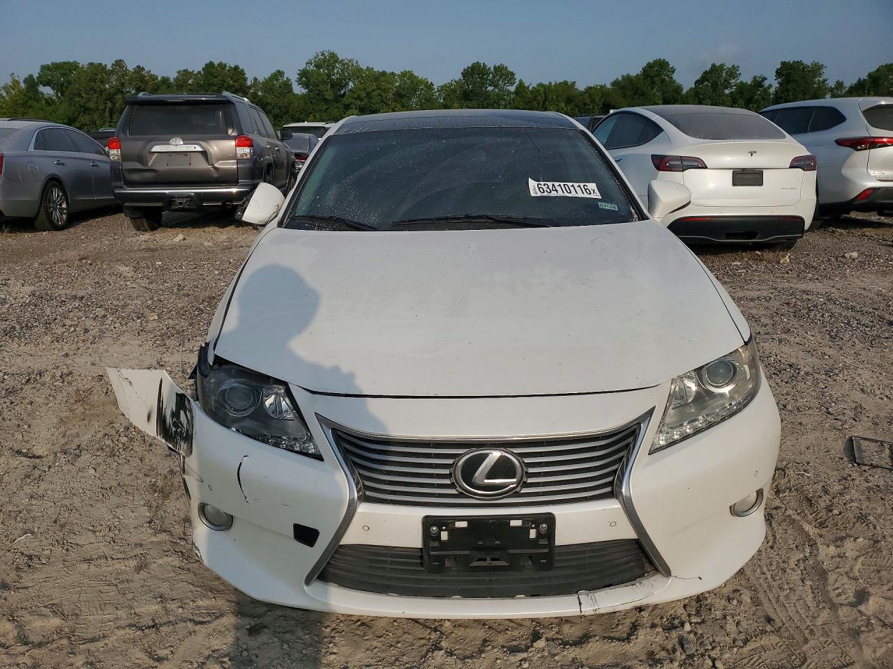 2013 Lexus Es 350 Белый vin: JTHBK1GG8D2057406