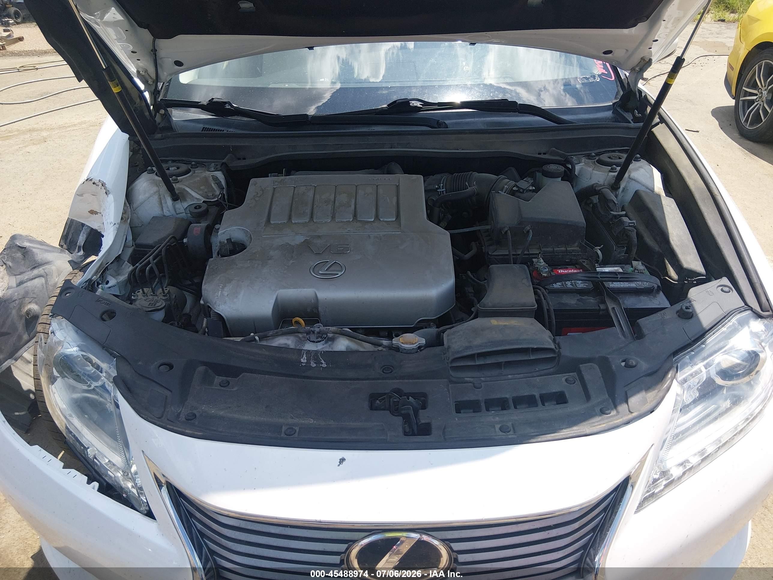 2013 Lexus Es 350   White vin: JTHBK1GG8D2059320