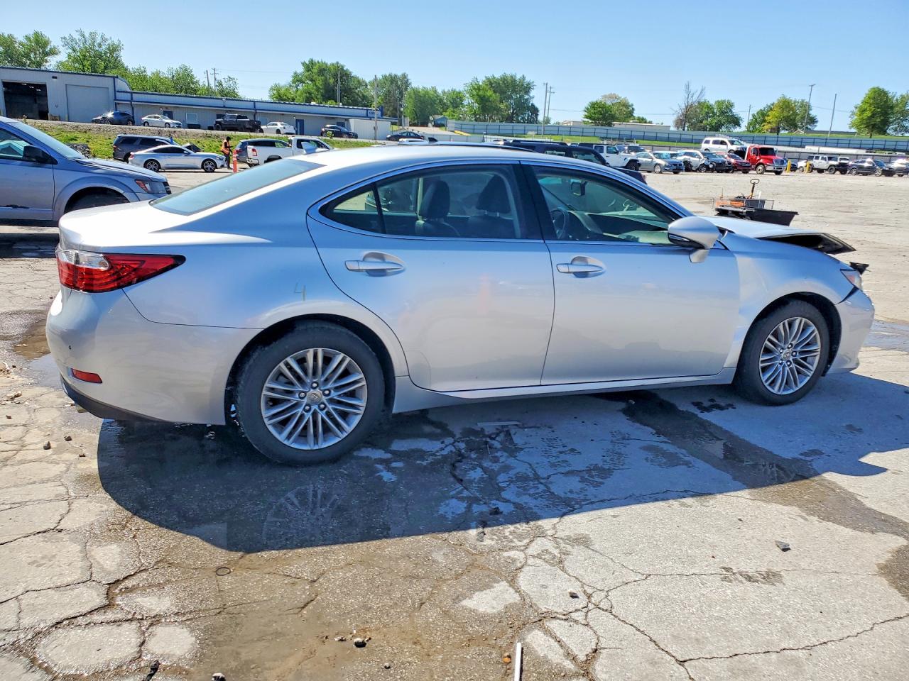 2013 Lexus Es 350 Silver vin: JTHBK1GG8D2063724