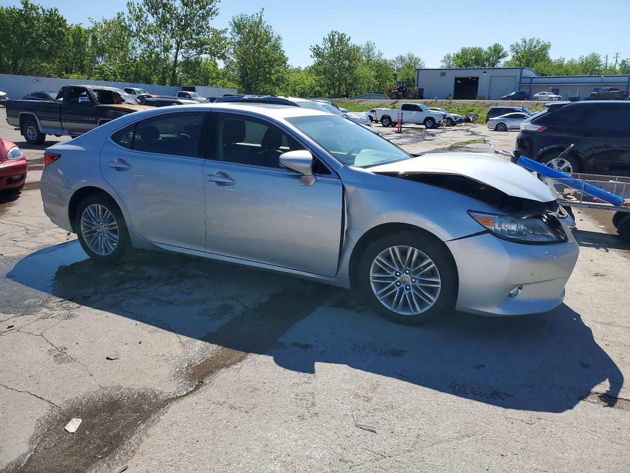 2013 Lexus Es 350 Silver vin: JTHBK1GG8D2063724