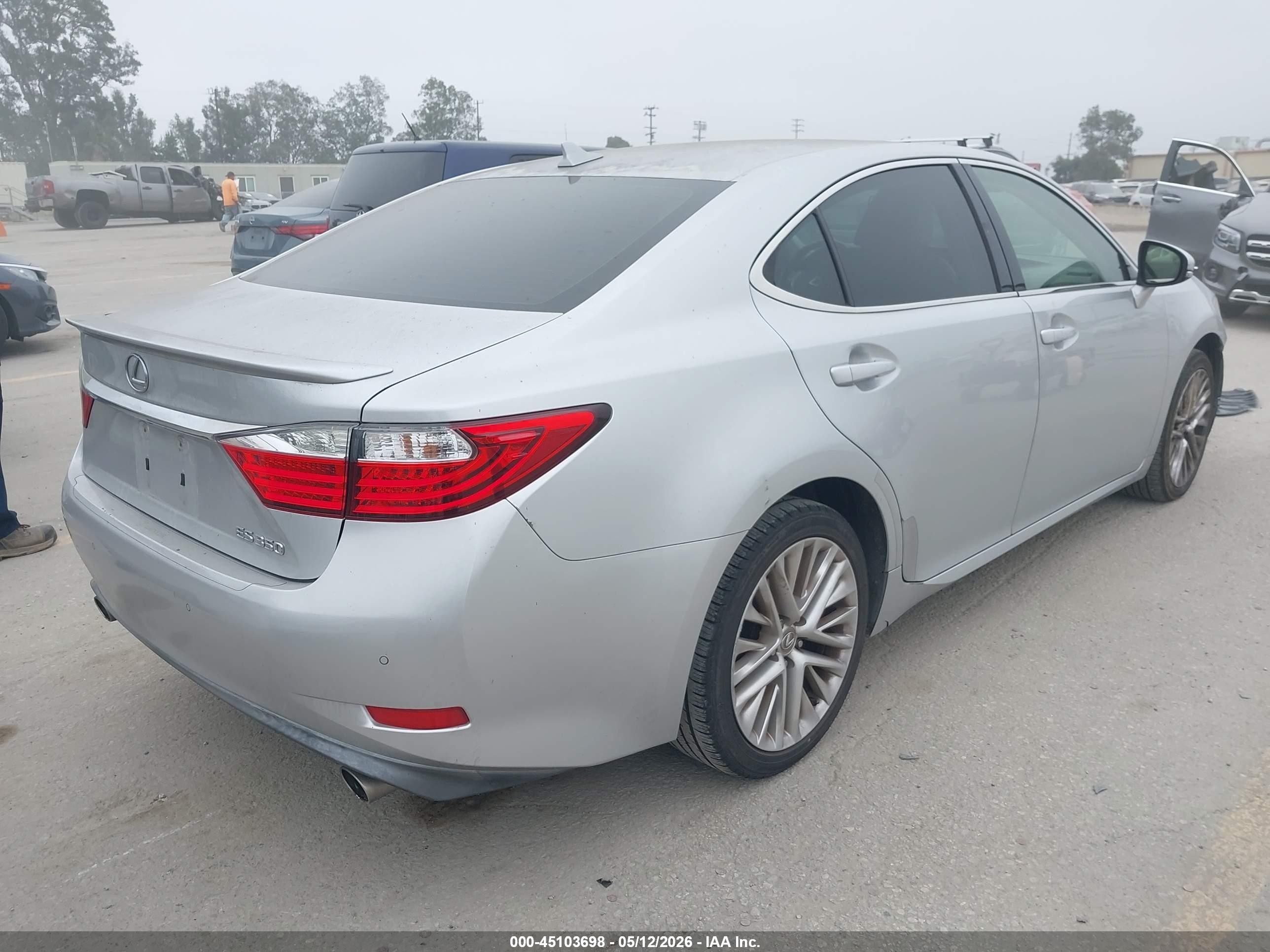 2013 Lexus Es 350 Gray vin: JTHBK1GG8D2067840