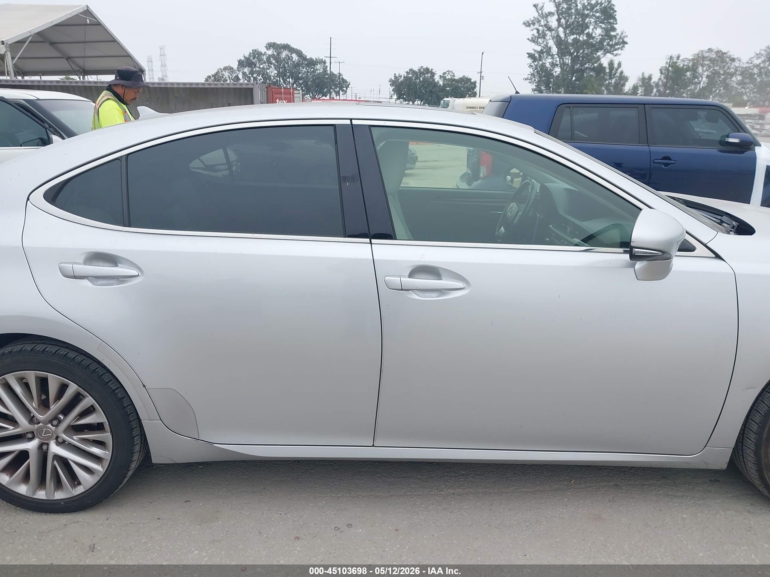 2013 Lexus Es 350 Gray vin: JTHBK1GG8D2067840