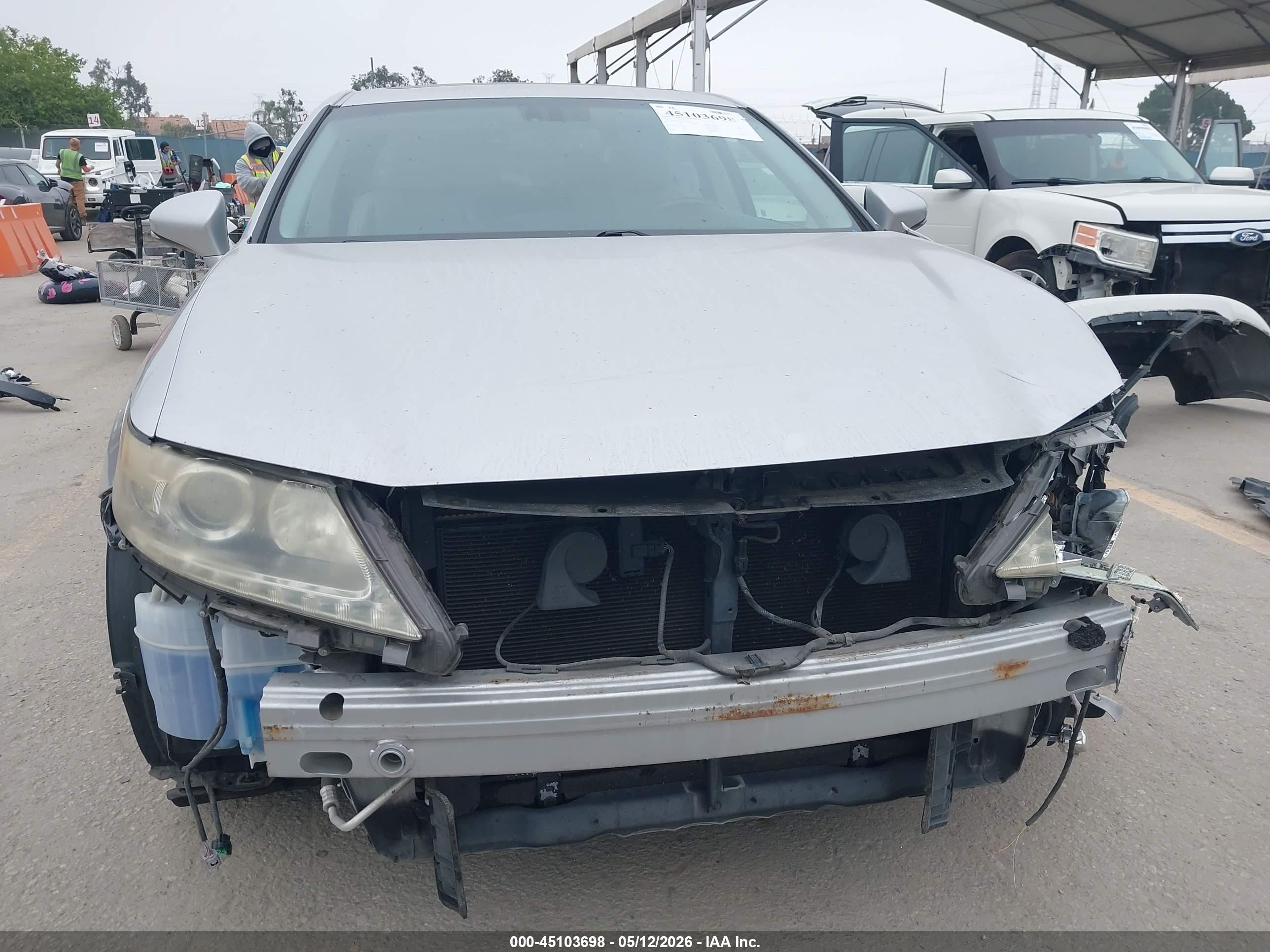 2013 Lexus Es 350 Gray vin: JTHBK1GG8D2067840