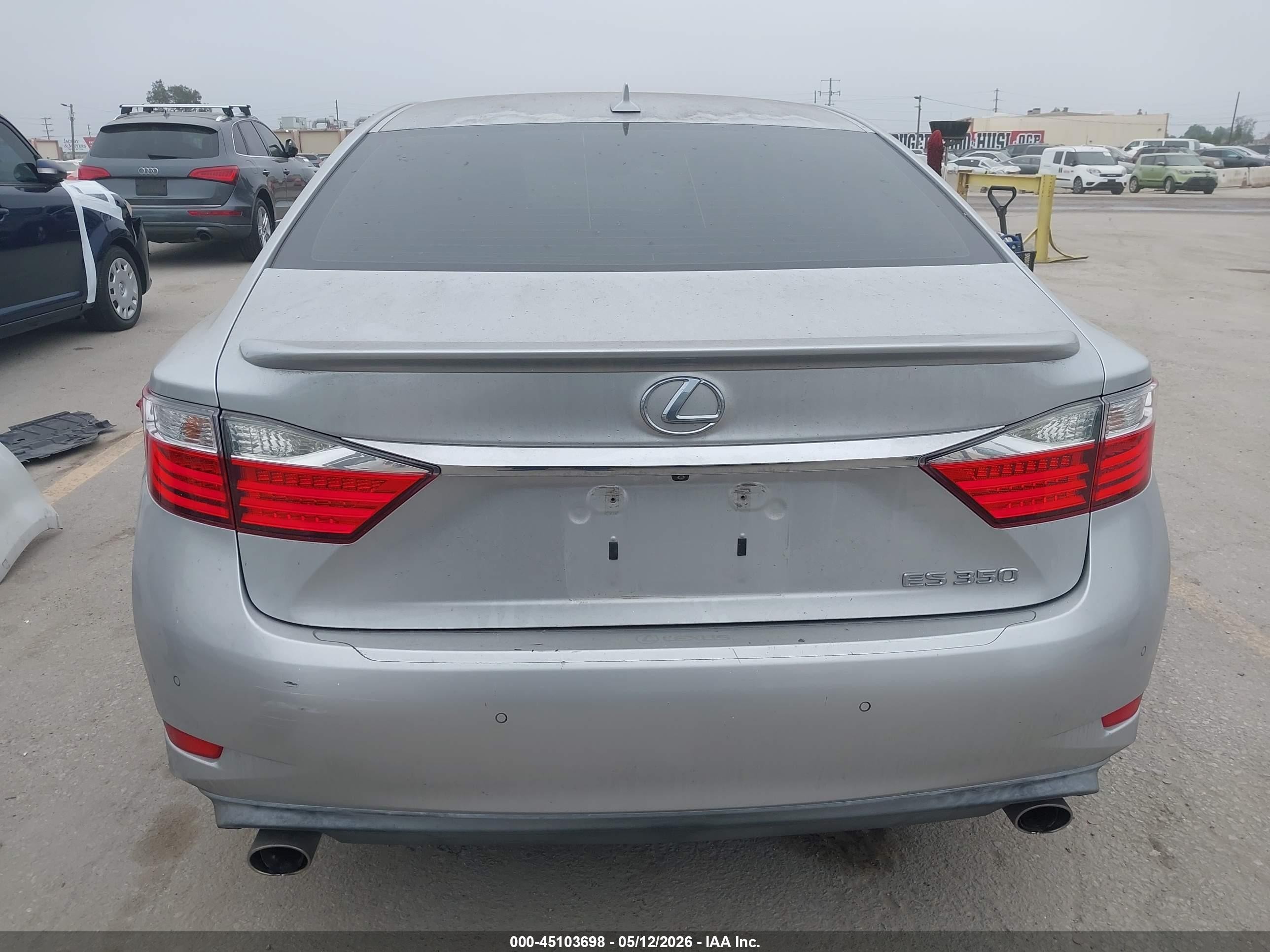 2013 Lexus Es 350 Gray vin: JTHBK1GG8D2067840