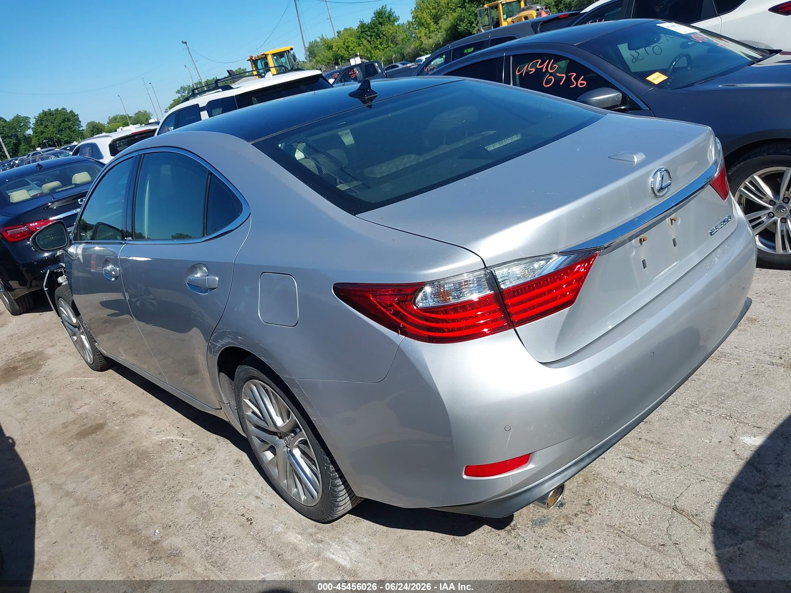 2013 Lexus Es 350   Silver vin: JTHBK1GG8D2069264