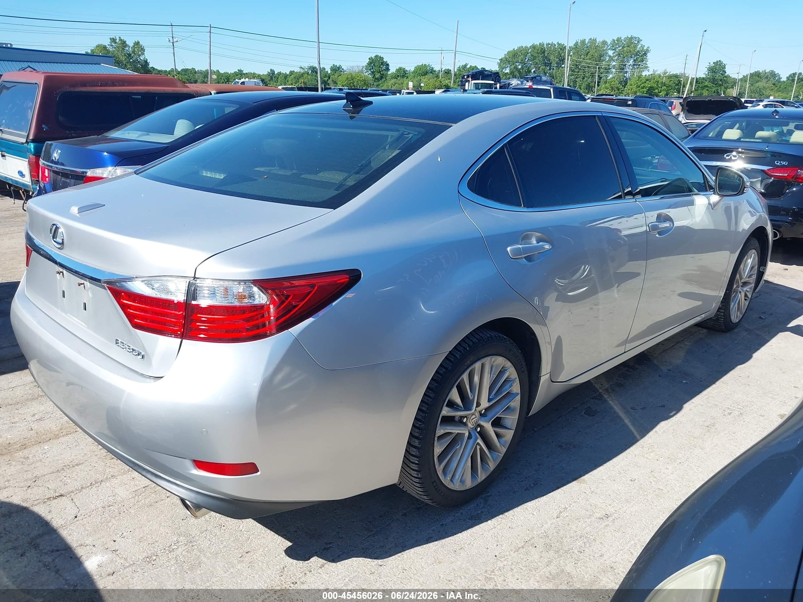 2013 Lexus Es 350   Silver vin: JTHBK1GG8D2069264