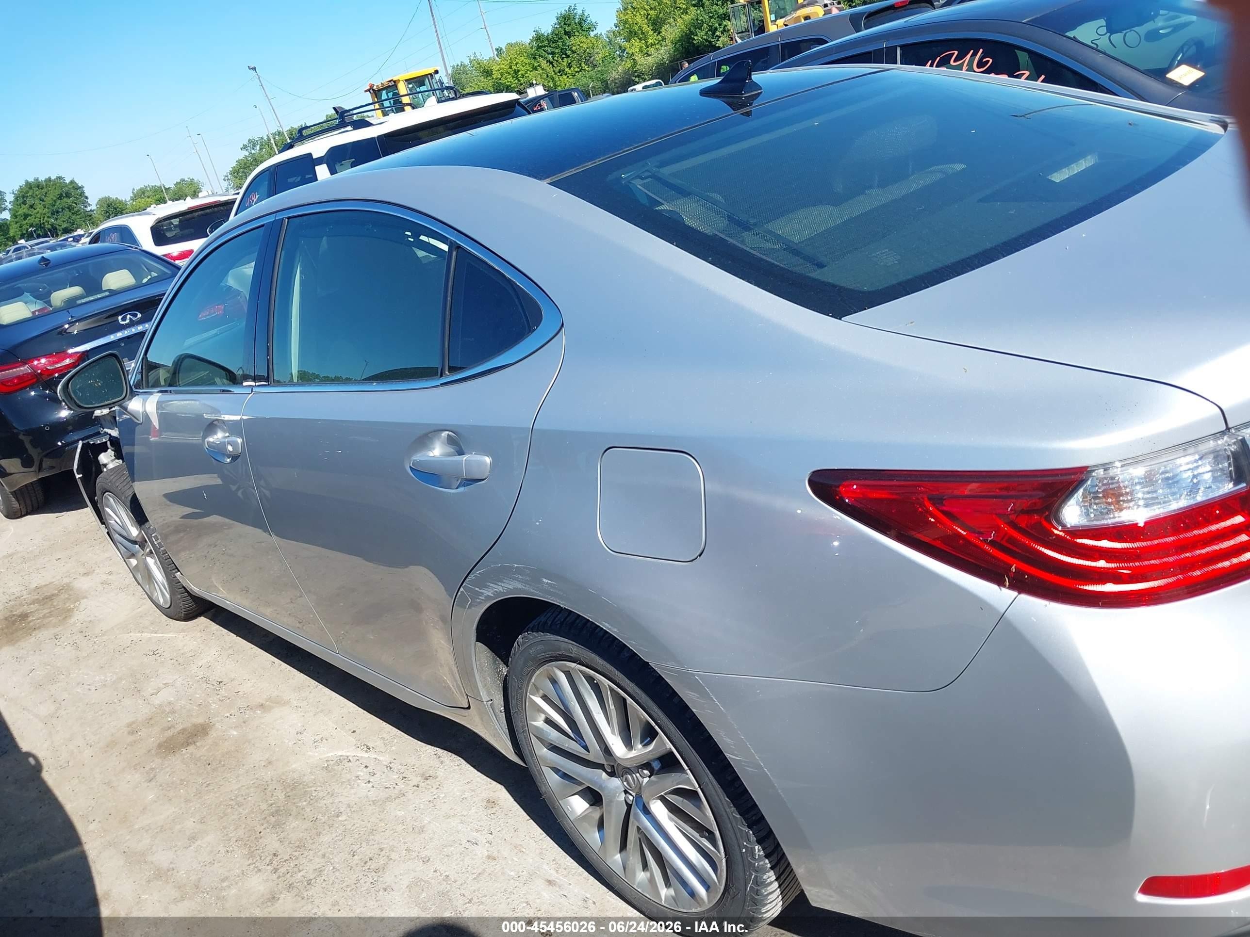 2013 Lexus Es 350   Silver vin: JTHBK1GG8D2069264
