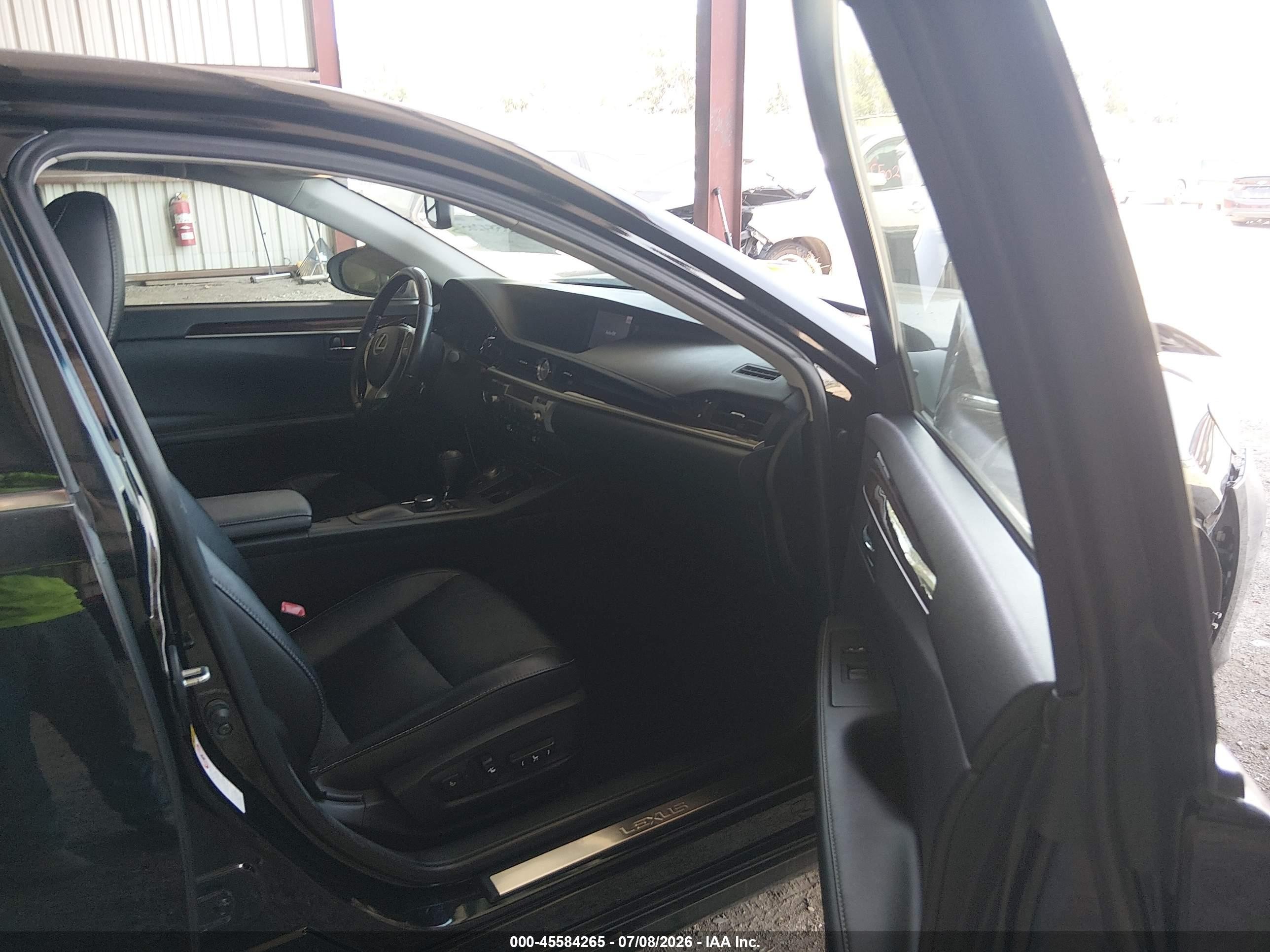 2013 Lexus Es 350 Black vin: JTHBK1GG8D2077994