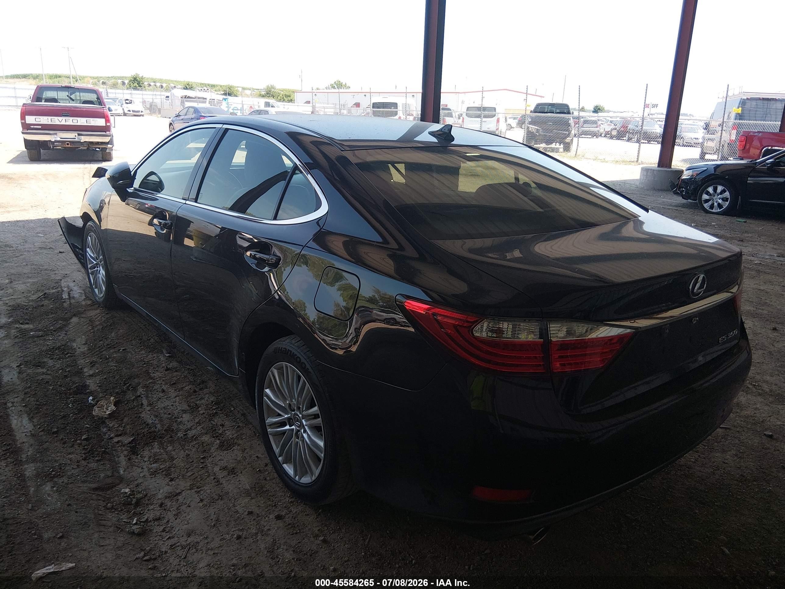 2013 Lexus Es 350 Black vin: JTHBK1GG8D2077994