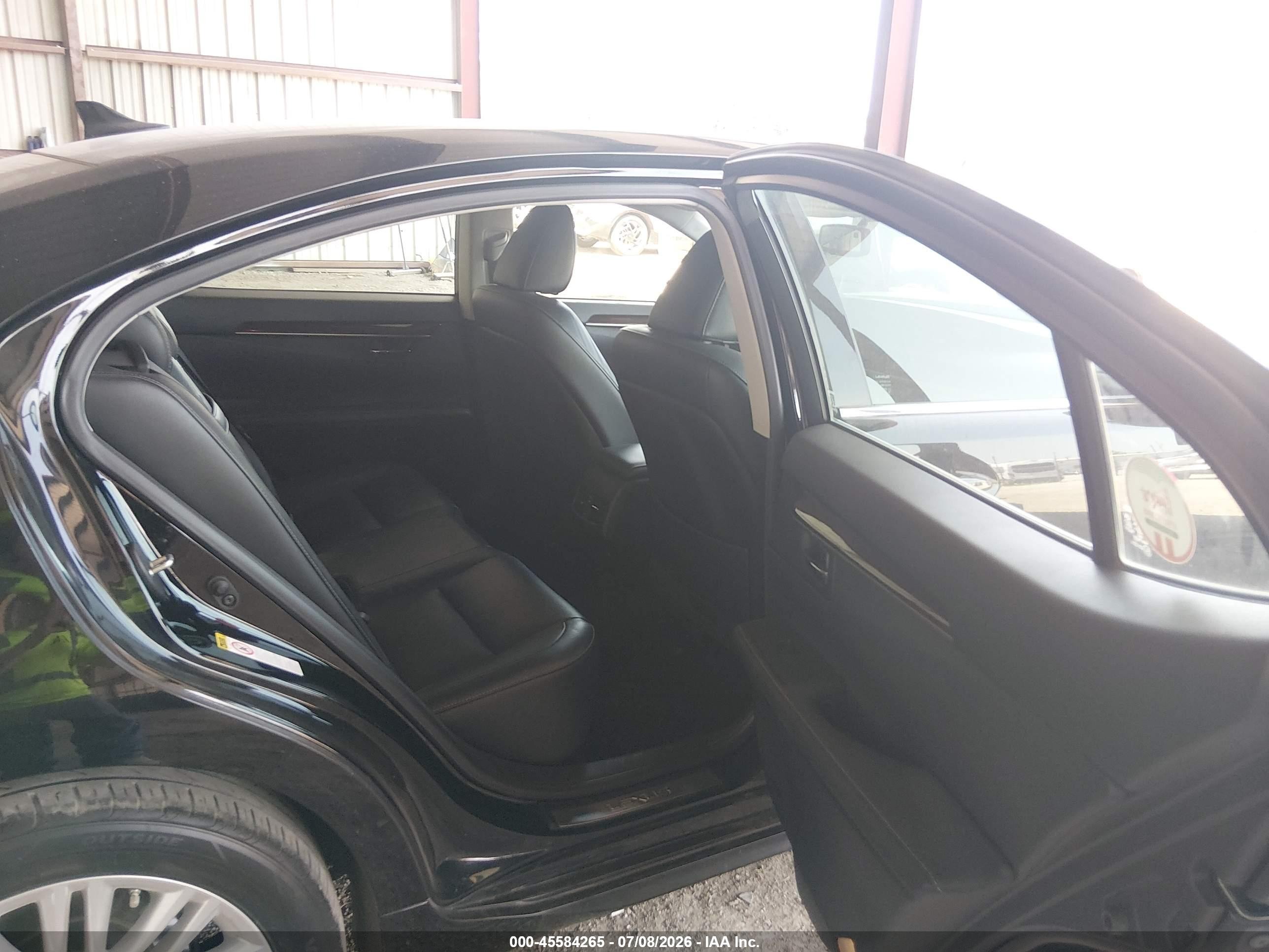 2013 Lexus Es 350 Black vin: JTHBK1GG8D2077994