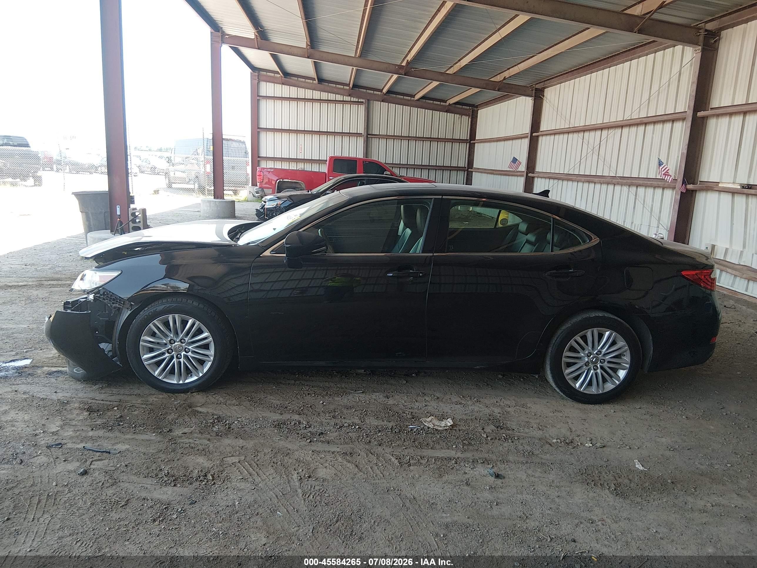 2013 Lexus Es 350 Black vin: JTHBK1GG8D2077994