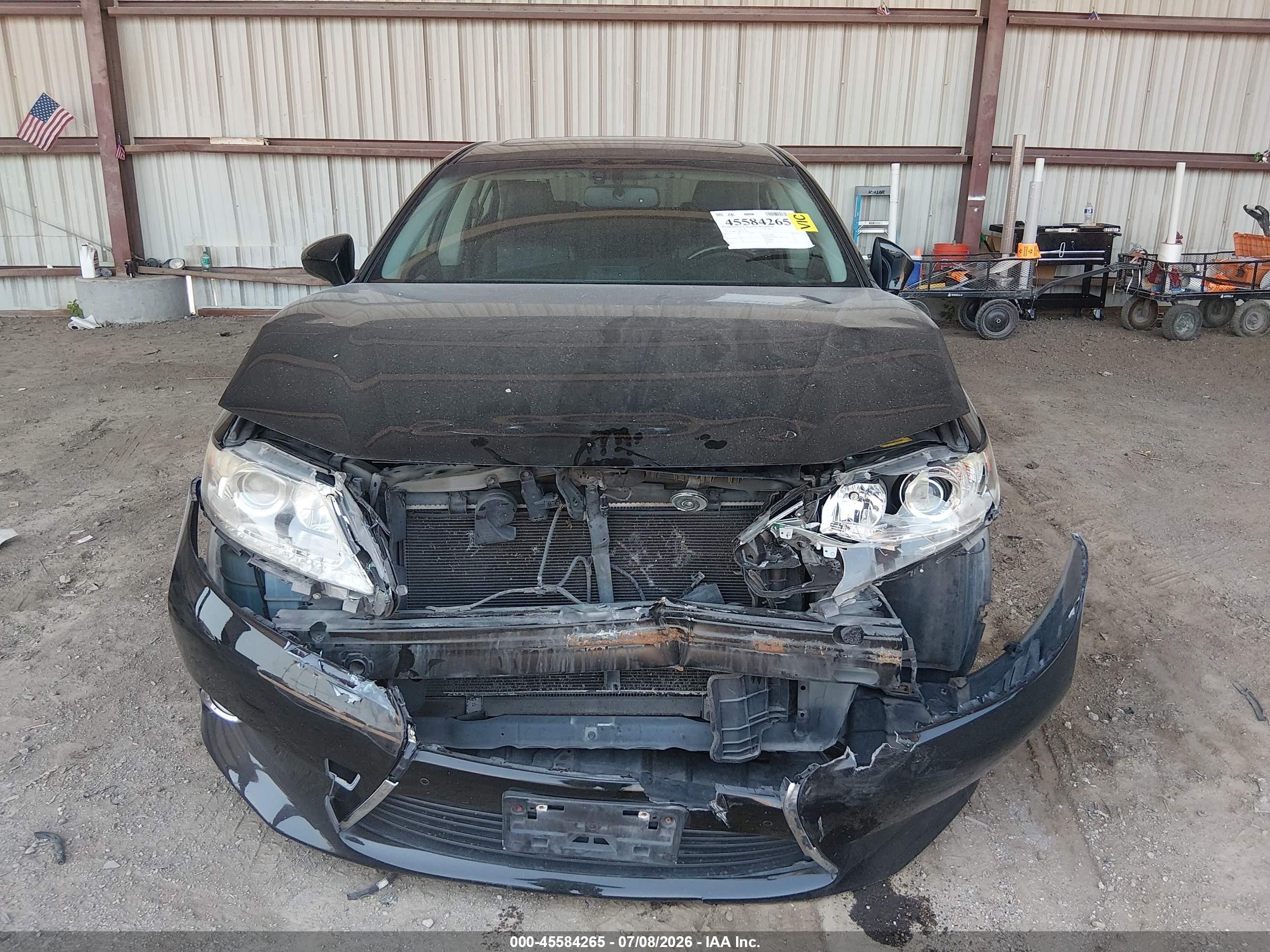 2013 Lexus Es 350 Black vin: JTHBK1GG8D2077994