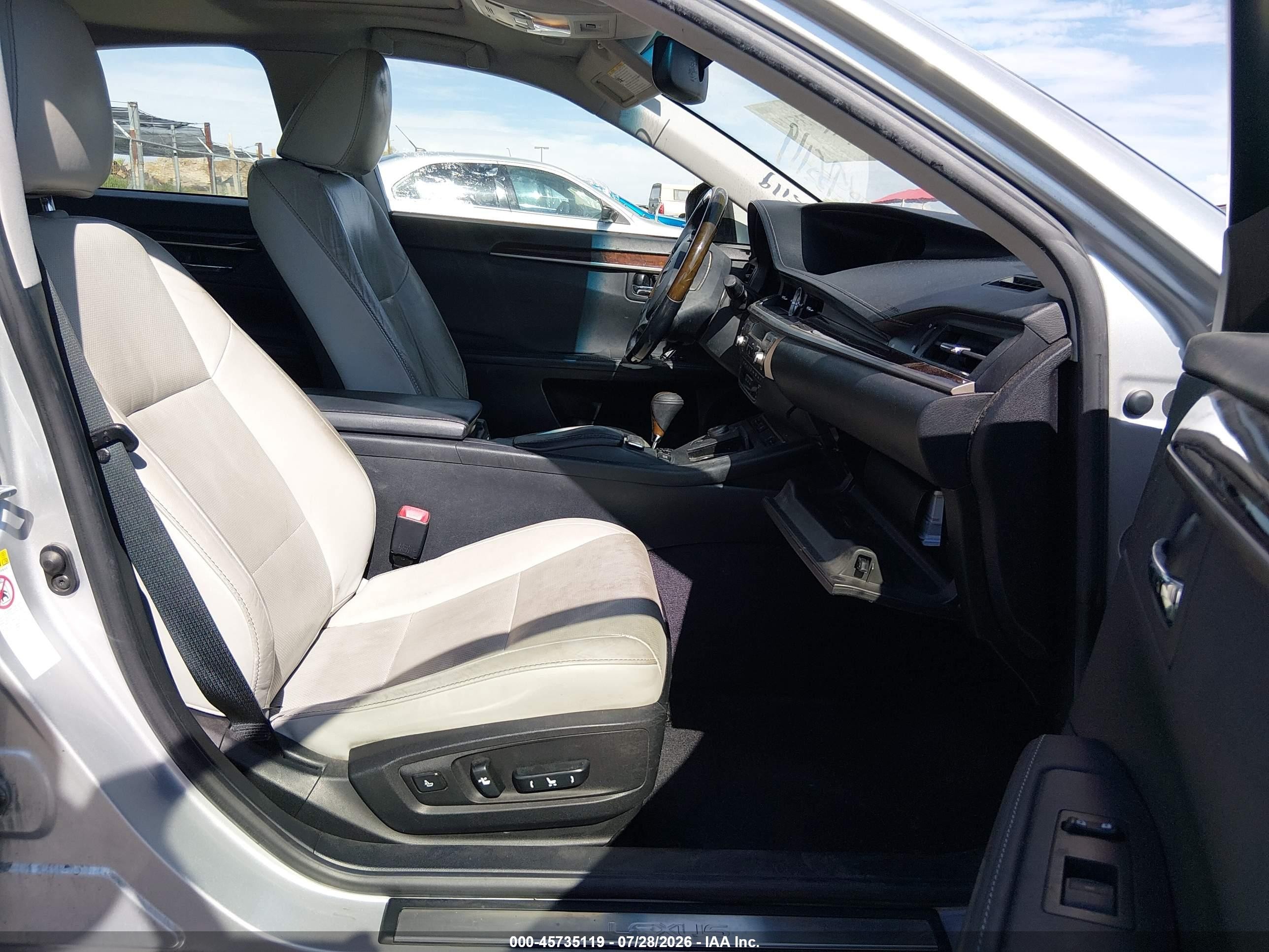 2013 Lexus Es 350   Silver vin: JTHBK1GG8D2080359