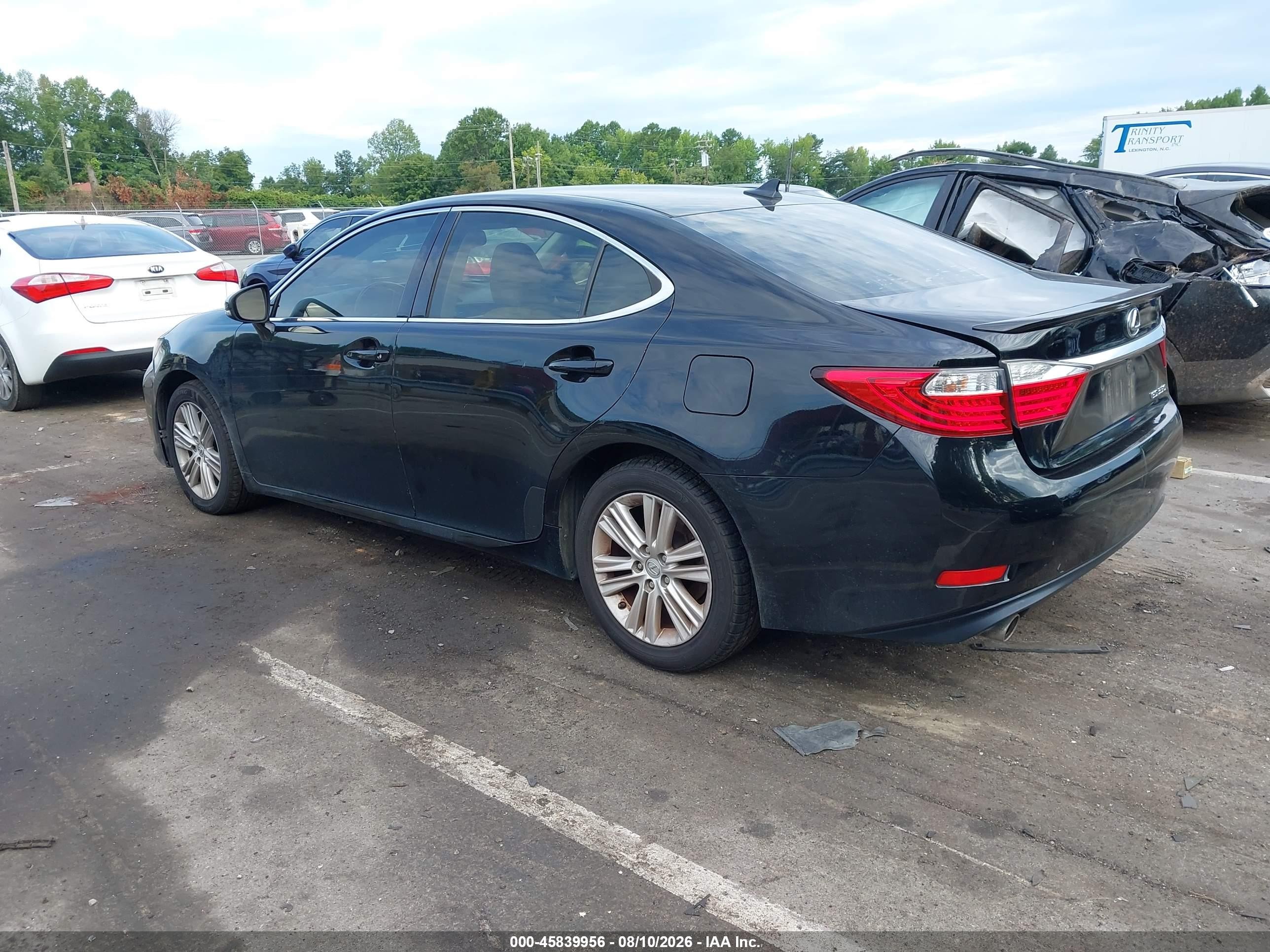 2014 Lexus Es 350   Black vin: JTHBK1GG8E2087510
