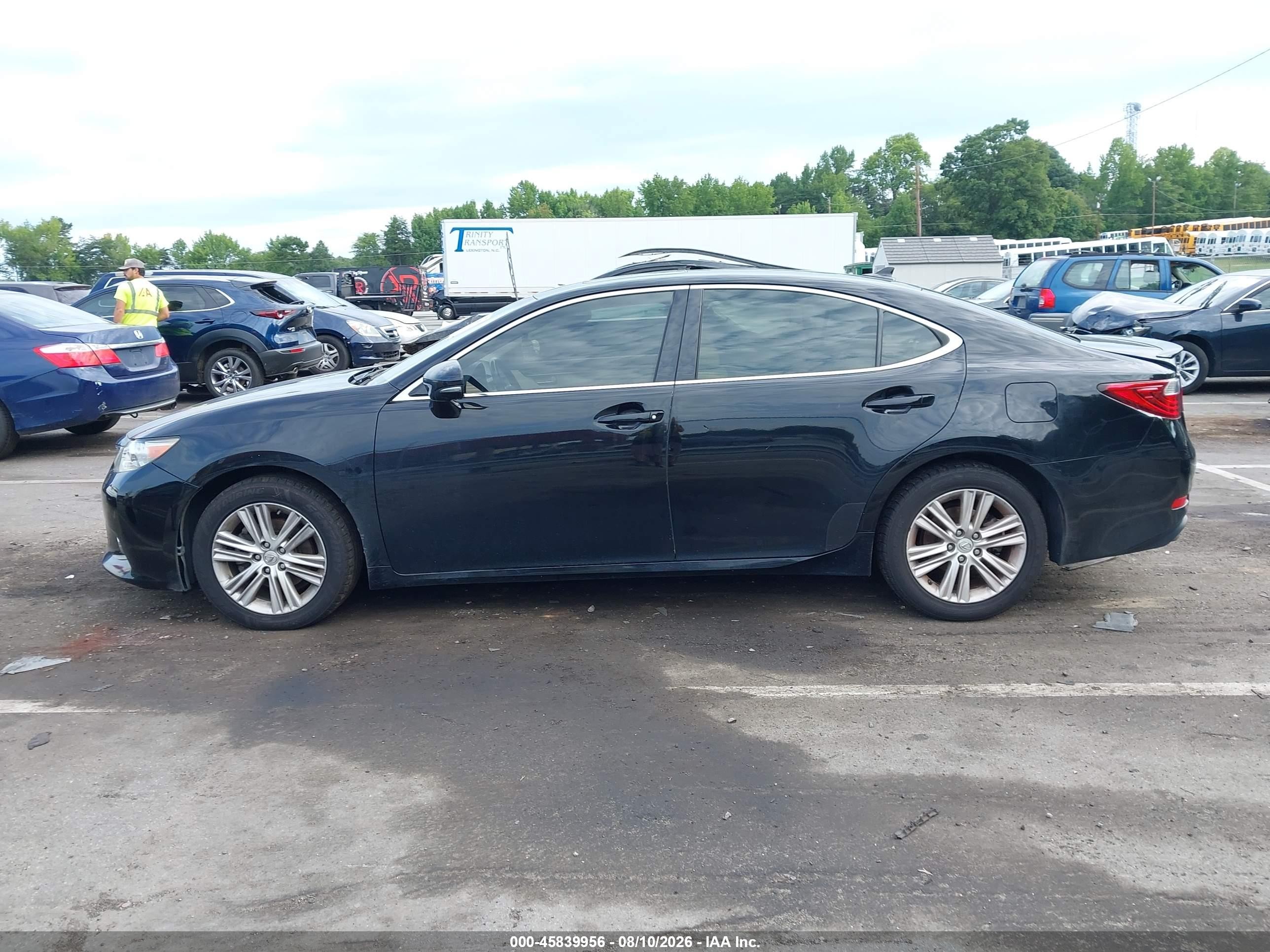 2014 Lexus Es 350   Black vin: JTHBK1GG8E2087510