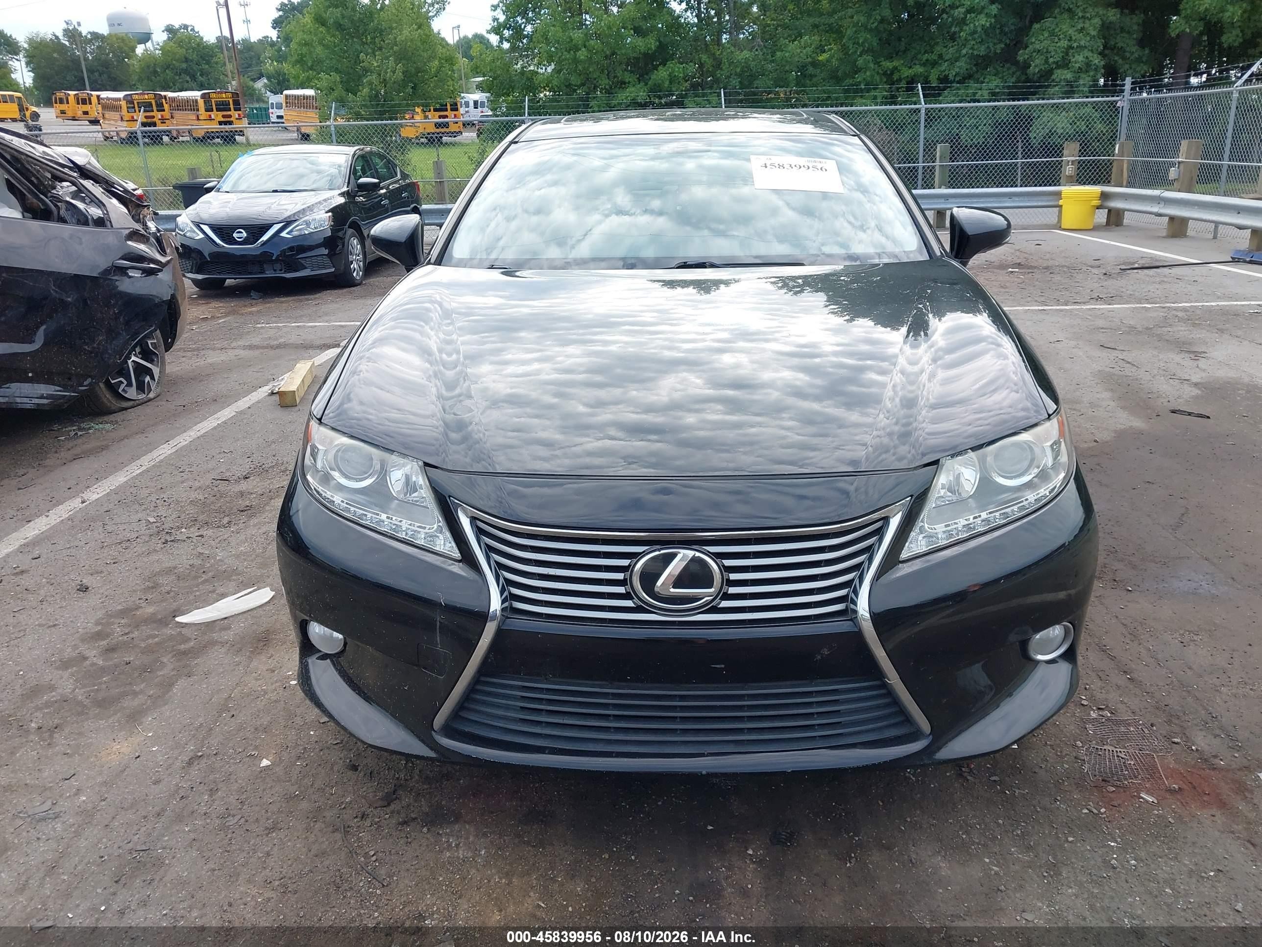 2014 Lexus Es 350   Black vin: JTHBK1GG8E2087510