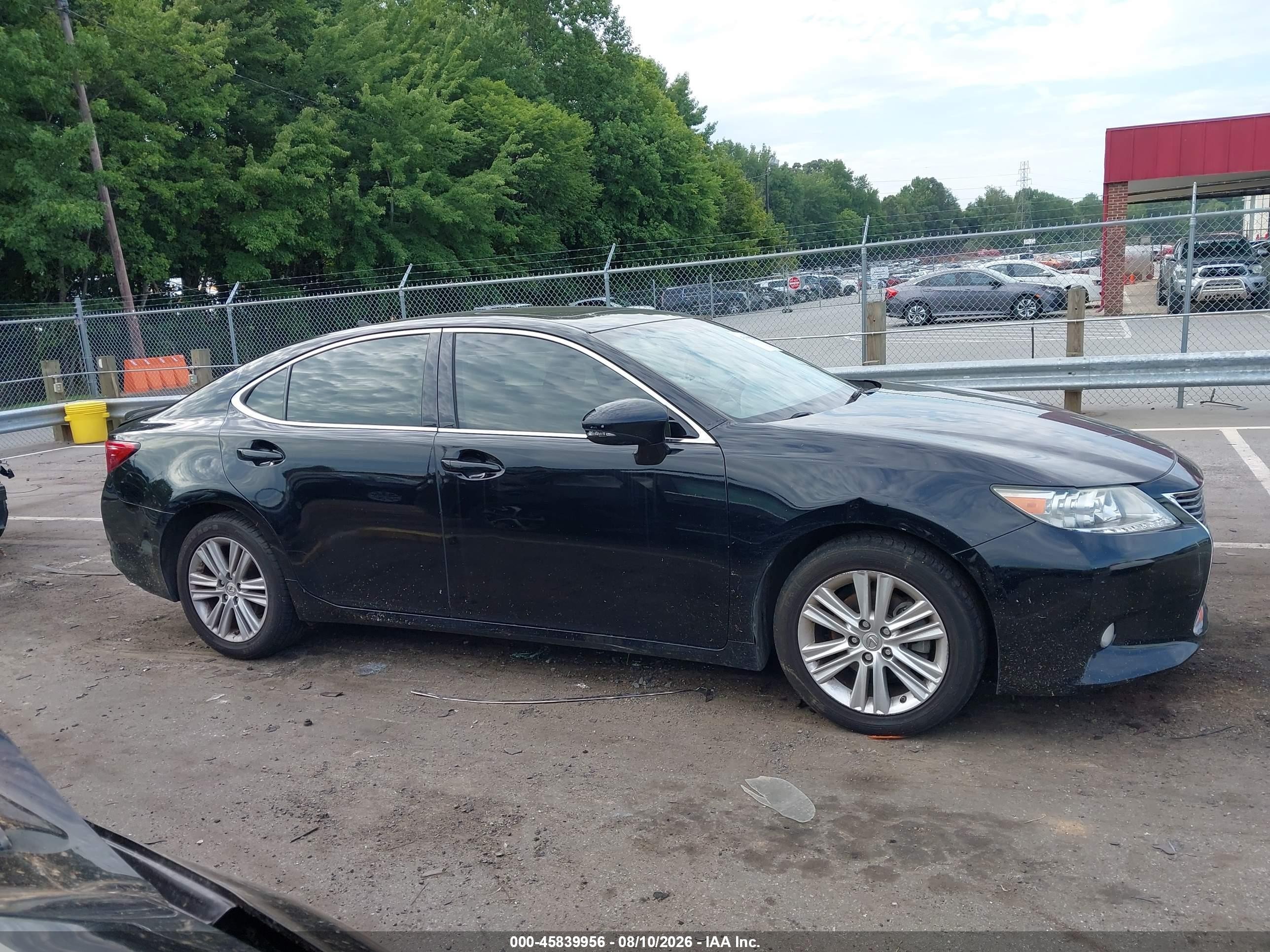 2014 Lexus Es 350   Black vin: JTHBK1GG8E2087510