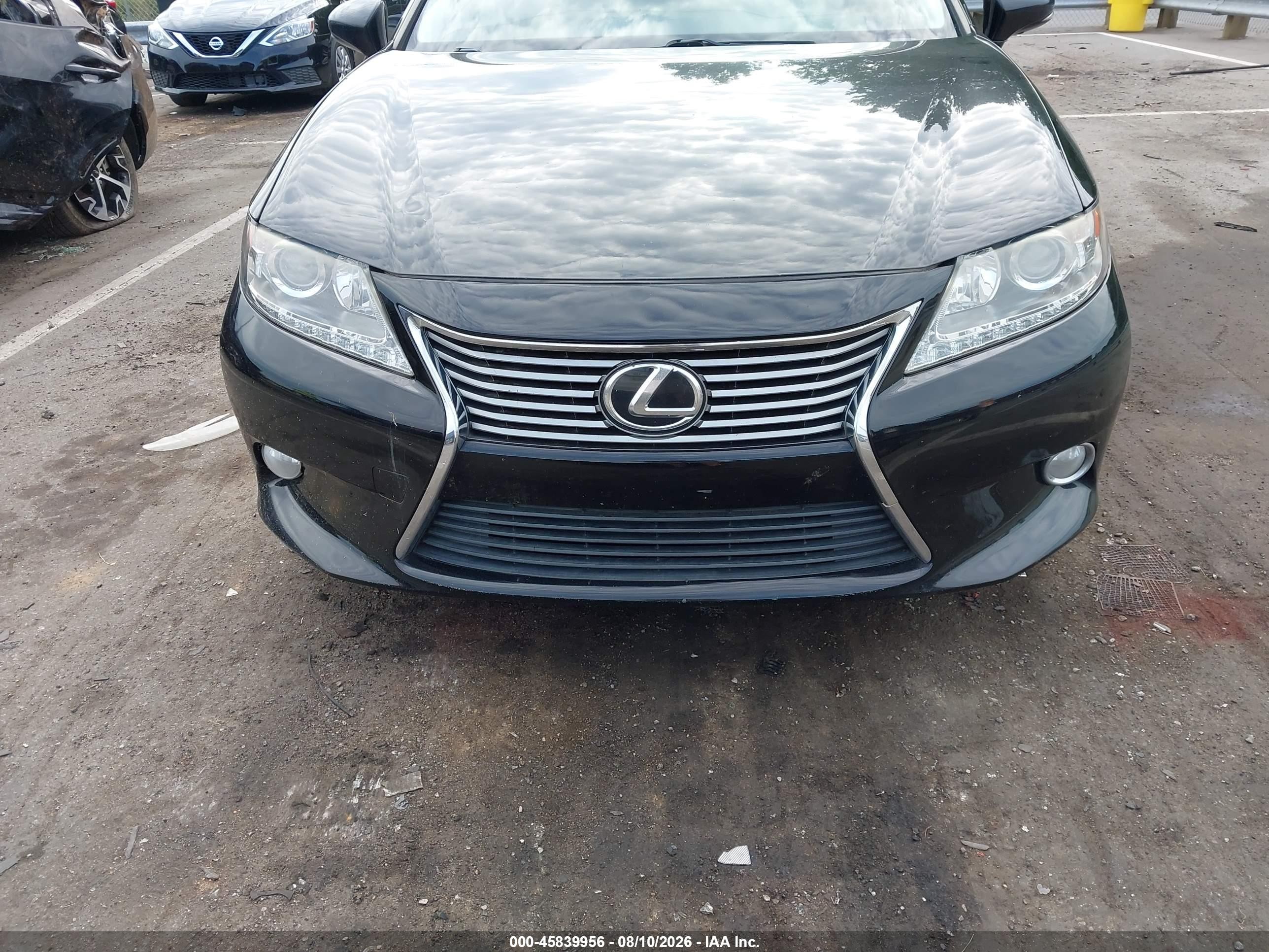 2014 Lexus Es 350   Black vin: JTHBK1GG8E2087510