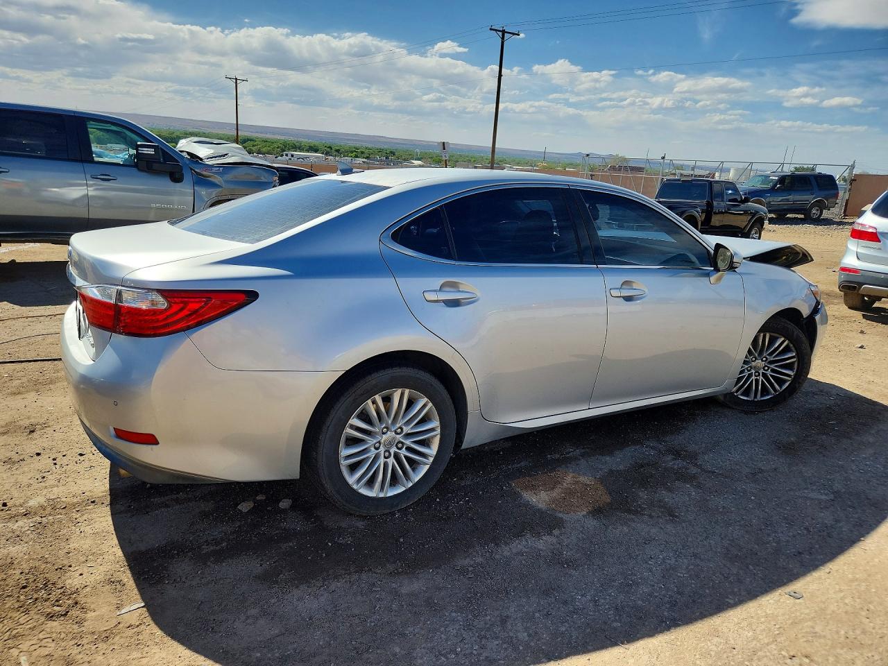 2014 Lexus Es 350 Silver vin: JTHBK1GG8E2101003