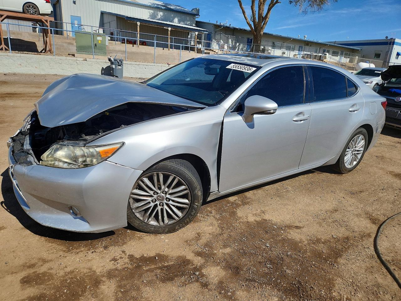 2014 Lexus Es 350 Silver vin: JTHBK1GG8E2101003