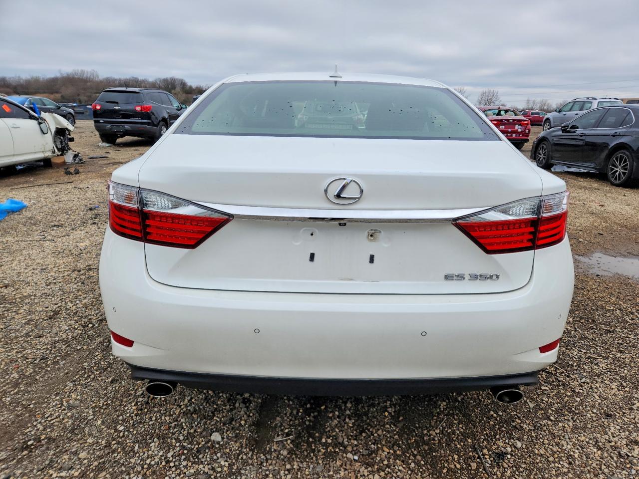 2014 Lexus Es 350 Base White vin: JTHBK1GG8E2110459