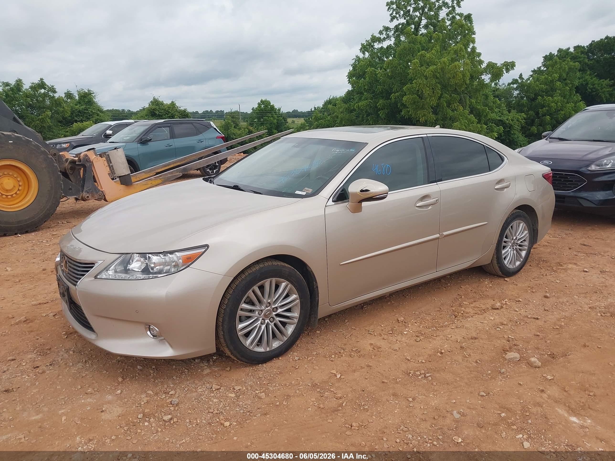2014 Lexus Es 350   Cream vin: JTHBK1GG8E2113541