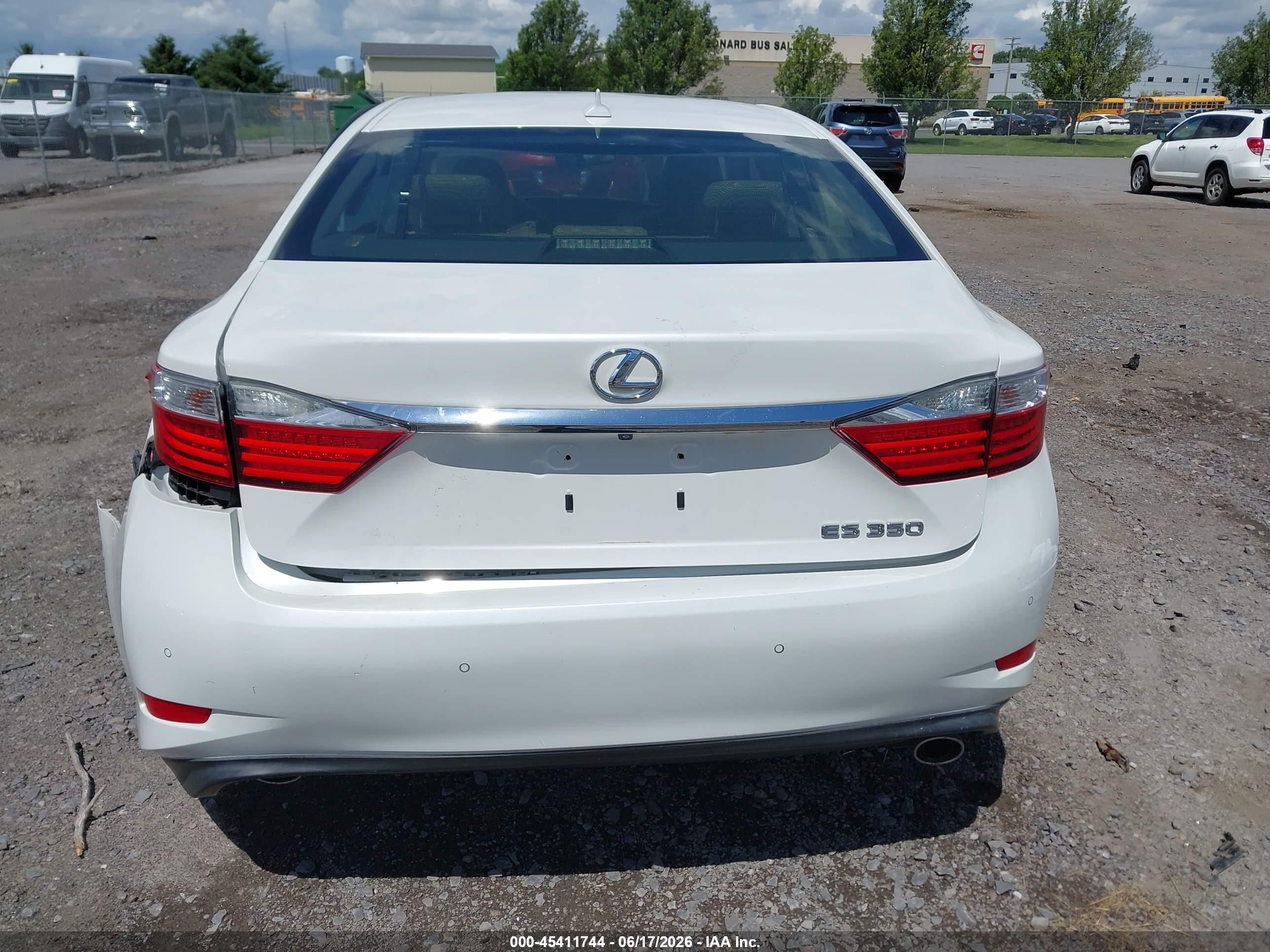 2014 Lexus Es 350   Белый vin: JTHBK1GG8E2120019