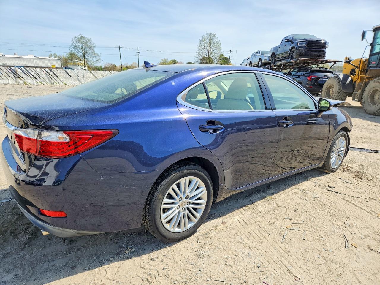 2014 Lexus Es 350 Base Blue vin: JTHBK1GG8E2124331