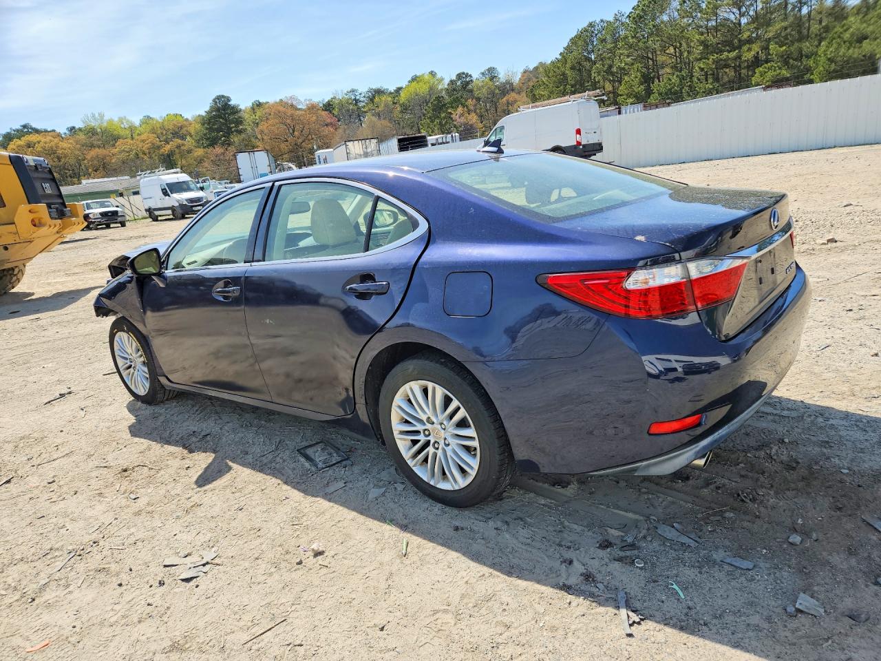 2014 Lexus Es 350 Base Blue vin: JTHBK1GG8E2124331