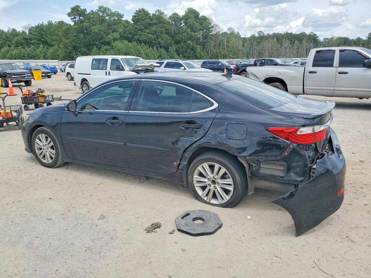2014 Lexus Es 350 Black vin: JTHBK1GG8E2131280