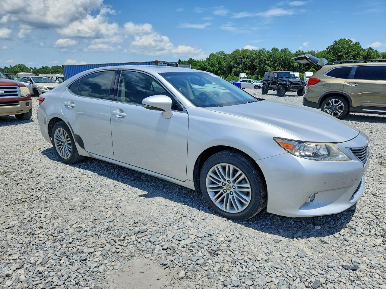 2014 Lexus Es 350 Silver vin: JTHBK1GG8E2135541