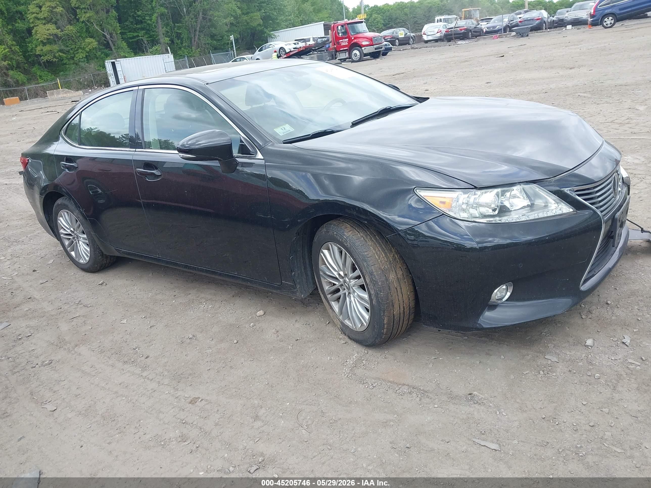 2014 Lexus Es 350   Black vin: JTHBK1GG8E2138228