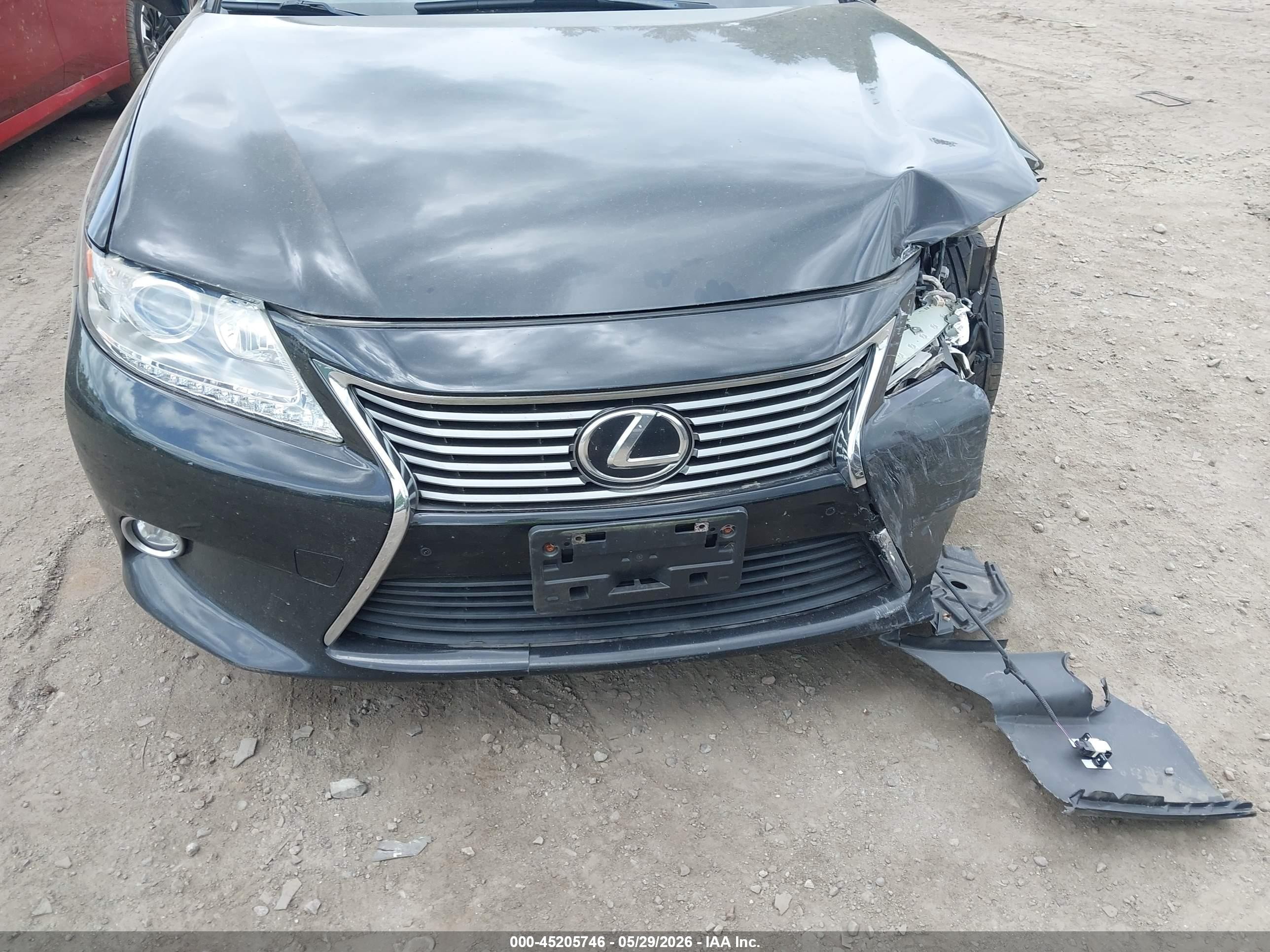 2014 Lexus Es 350   Black vin: JTHBK1GG8E2138228
