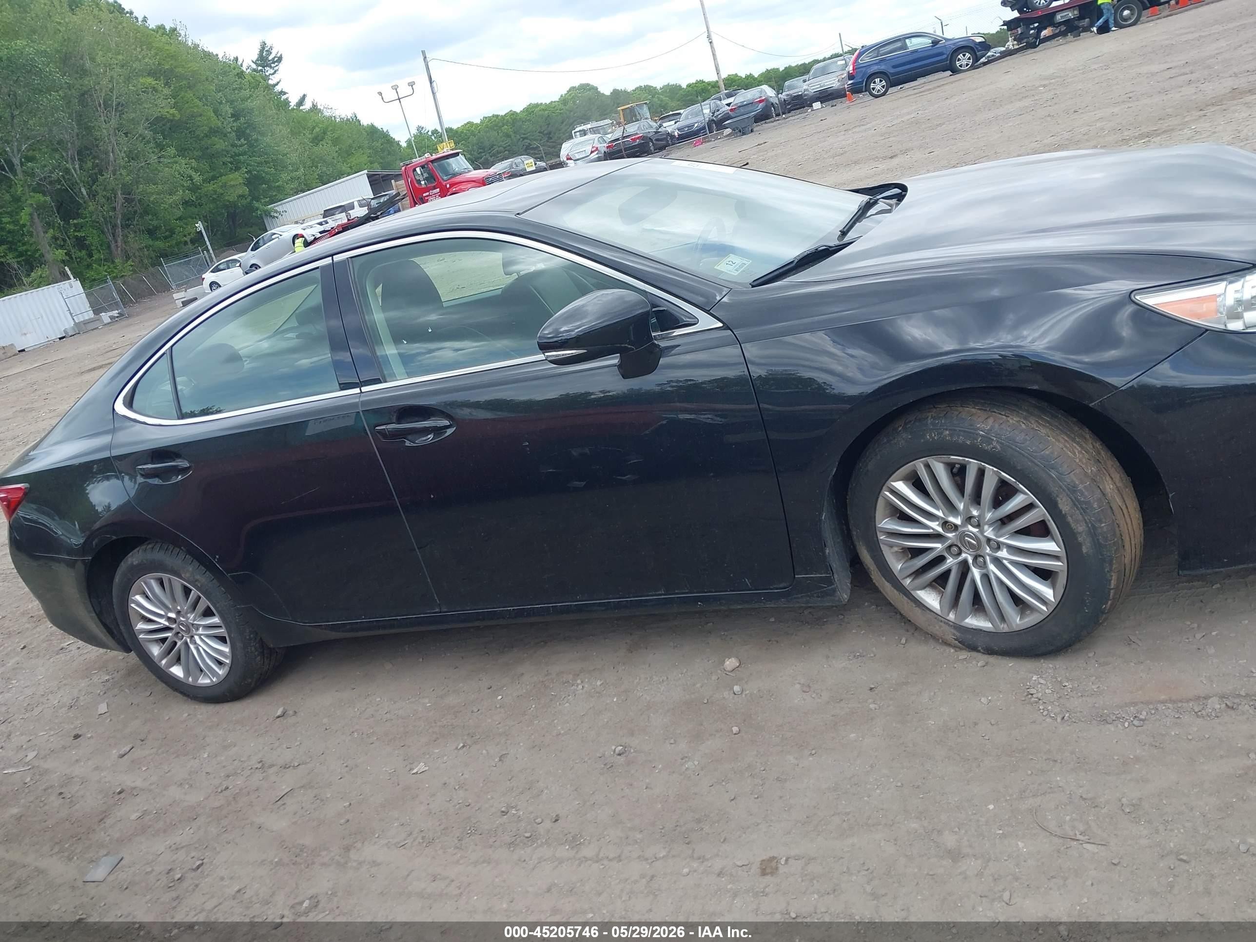 2014 Lexus Es 350   Black vin: JTHBK1GG8E2138228