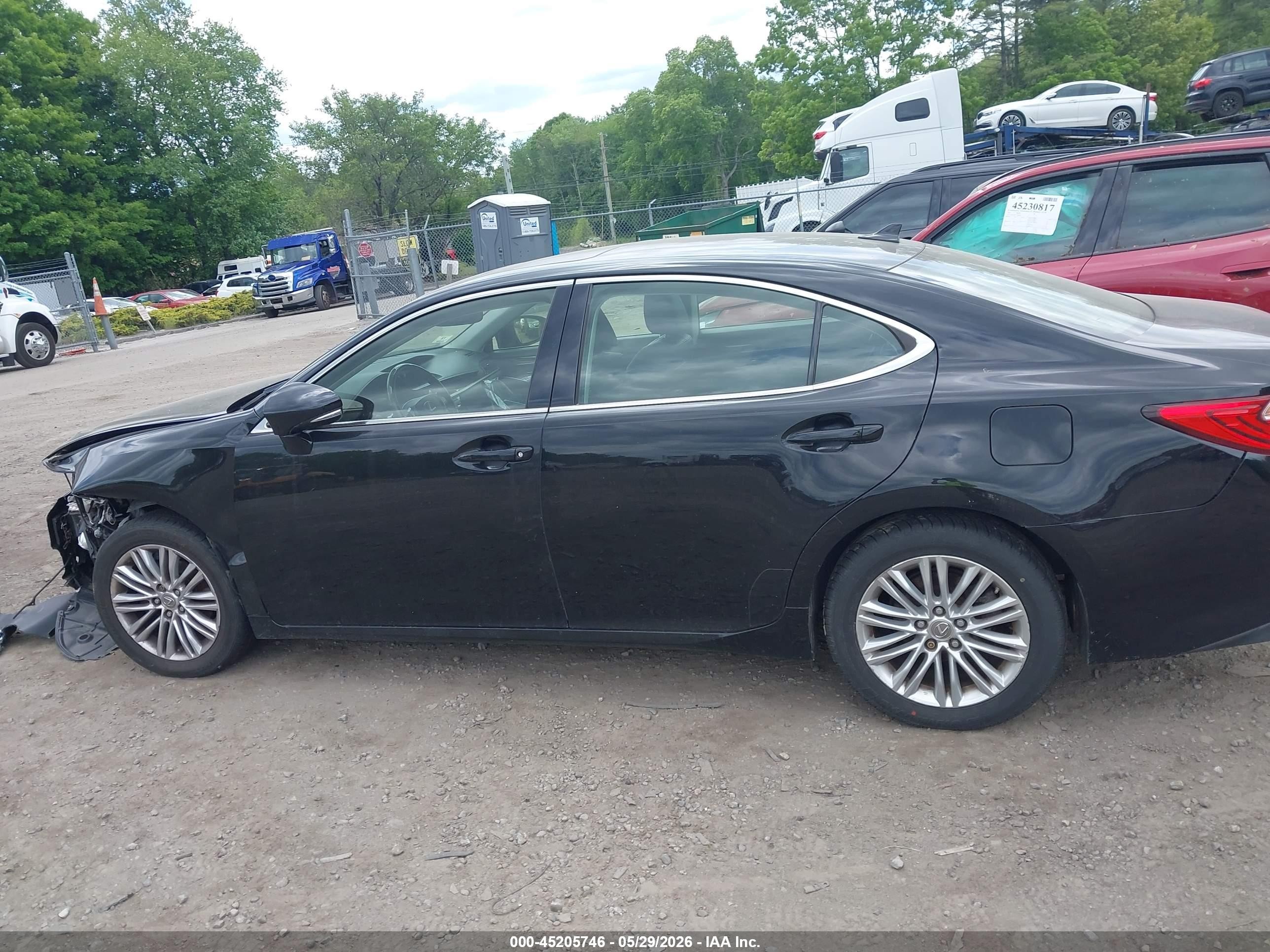 2014 Lexus Es 350   Black vin: JTHBK1GG8E2138228