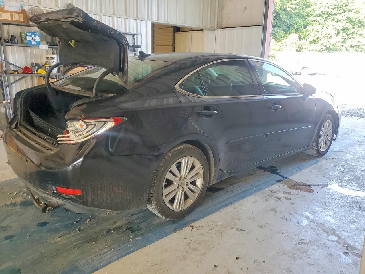 2014 Lexus Es 350 Черный vin: JTHBK1GG8E2138942