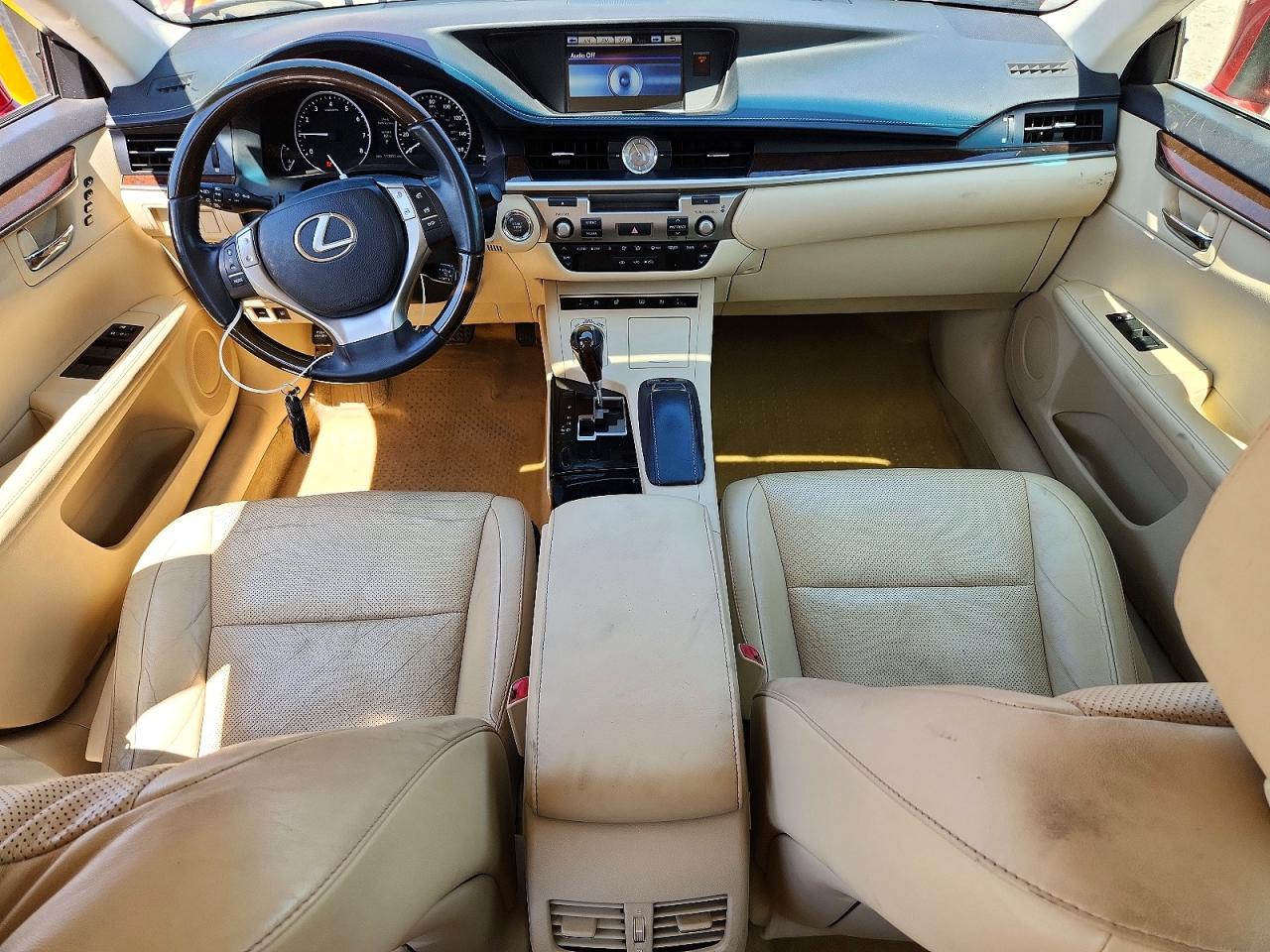2014 Lexus Es 350 Темно-бордовый vin: JTHBK1GG8E2139007