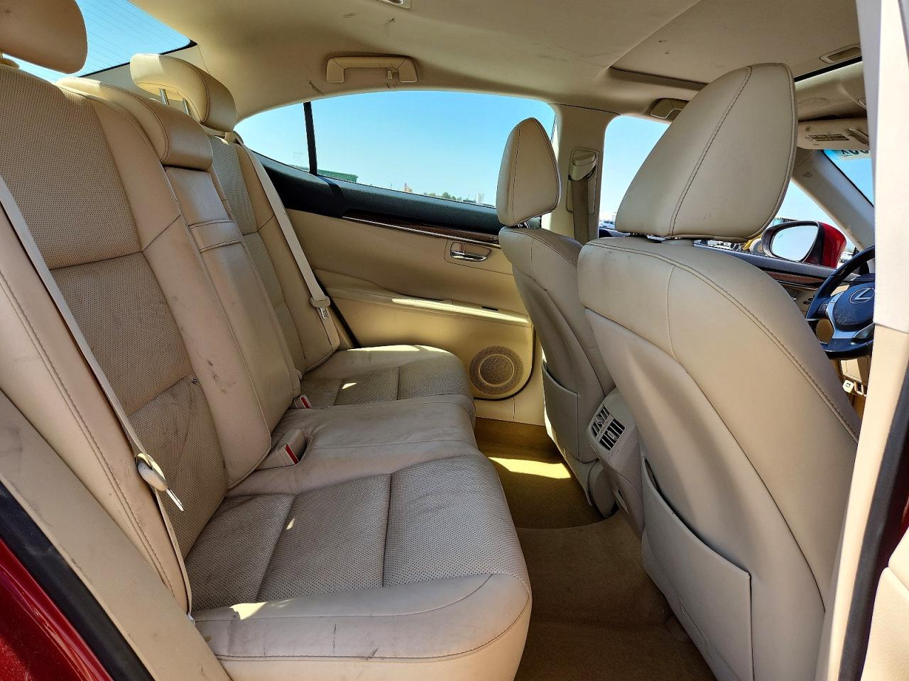 2014 Lexus Es 350 Темно-бордовый vin: JTHBK1GG8E2139007