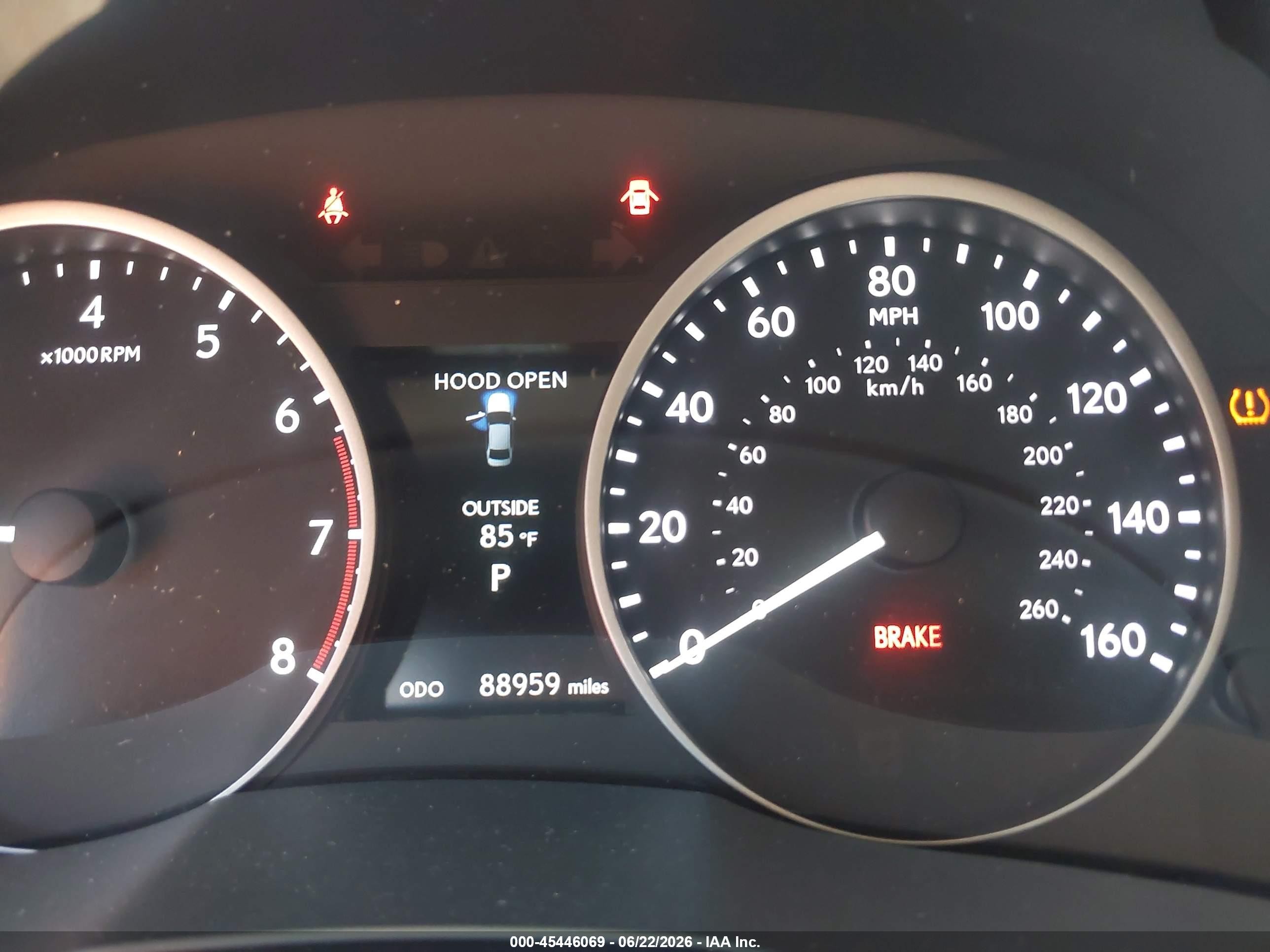 2014 Lexus Es 350 Silver vin: JTHBK1GG8E2140867