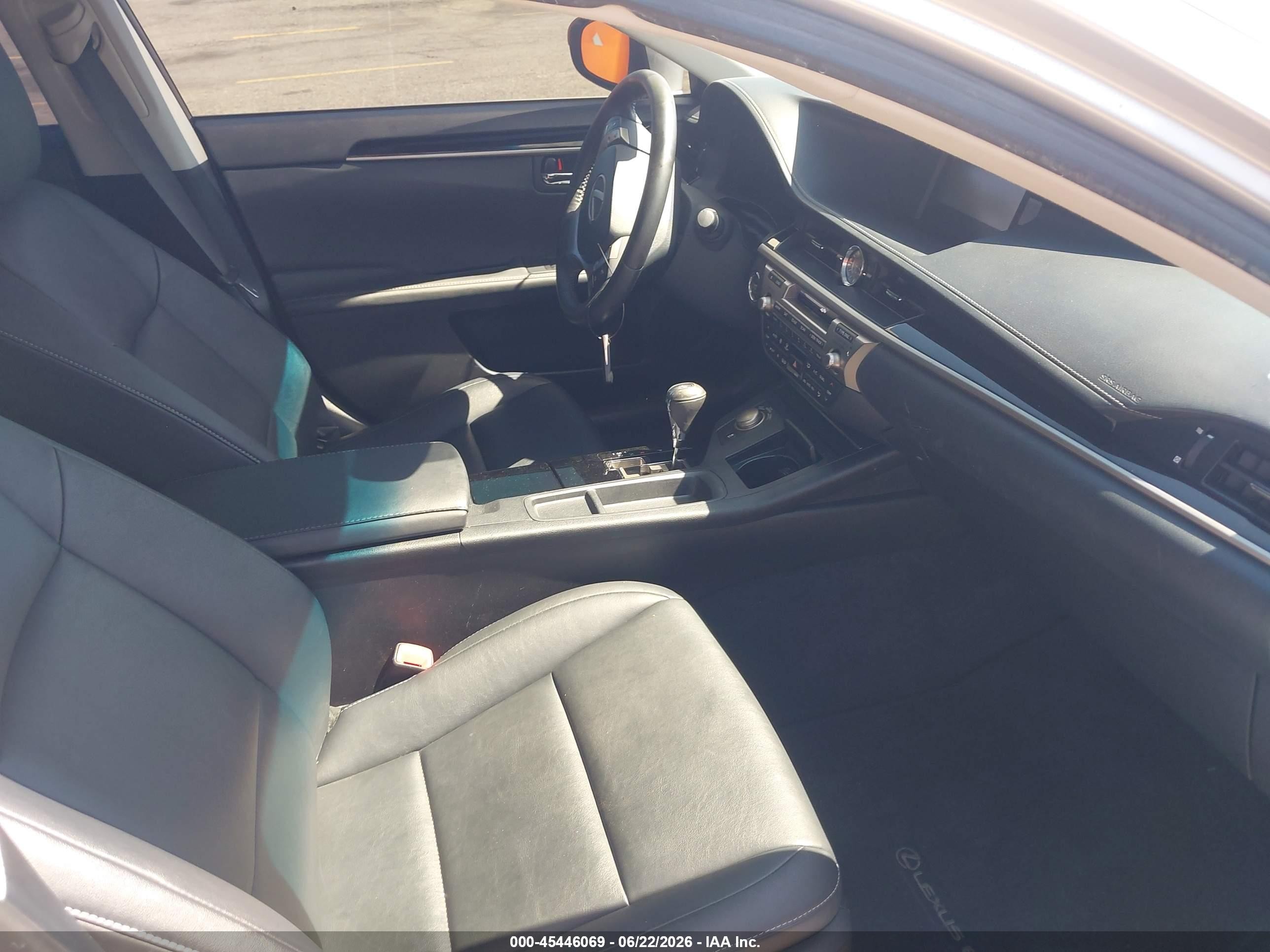 2014 Lexus Es 350 Silver vin: JTHBK1GG8E2140867