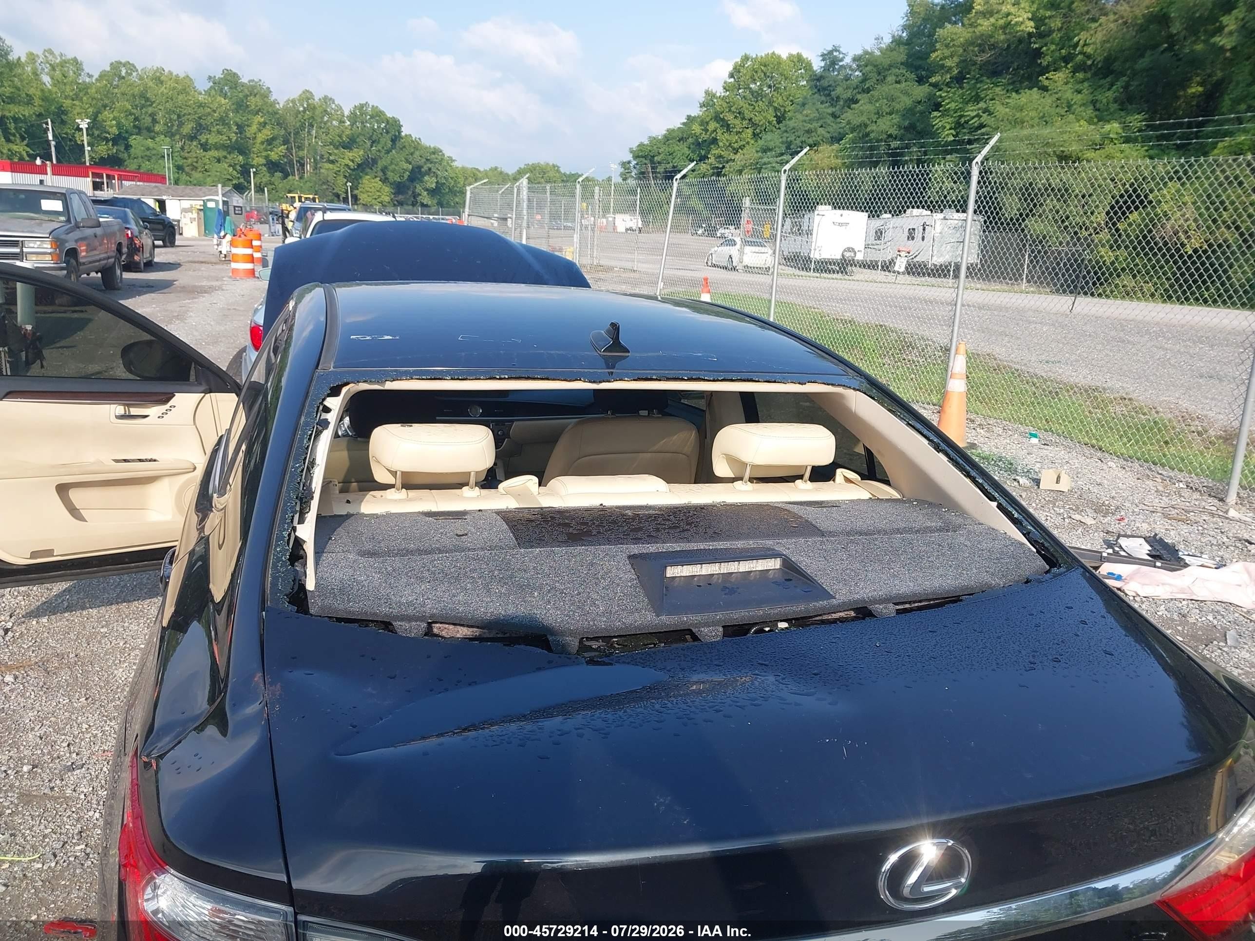 2014 Lexus Es 350 Черный vin: JTHBK1GG8E2145177