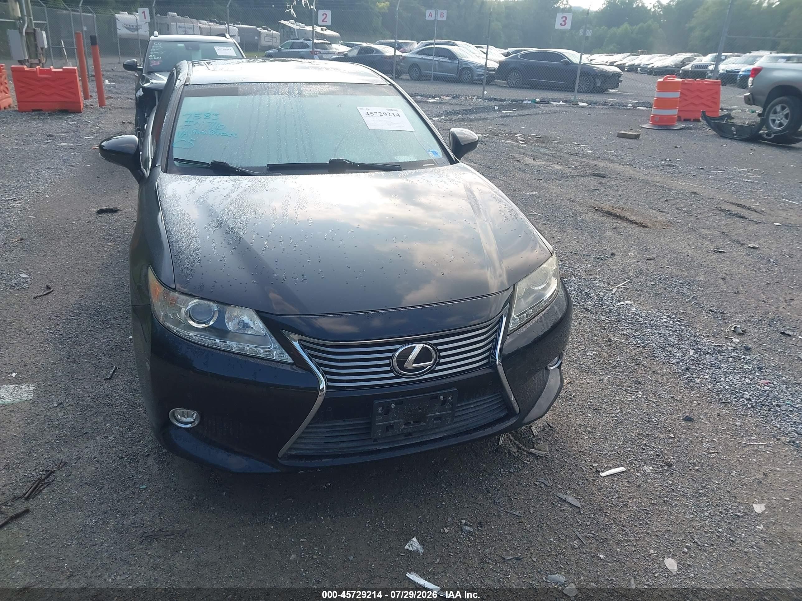 2014 Lexus Es 350 Черный vin: JTHBK1GG8E2145177