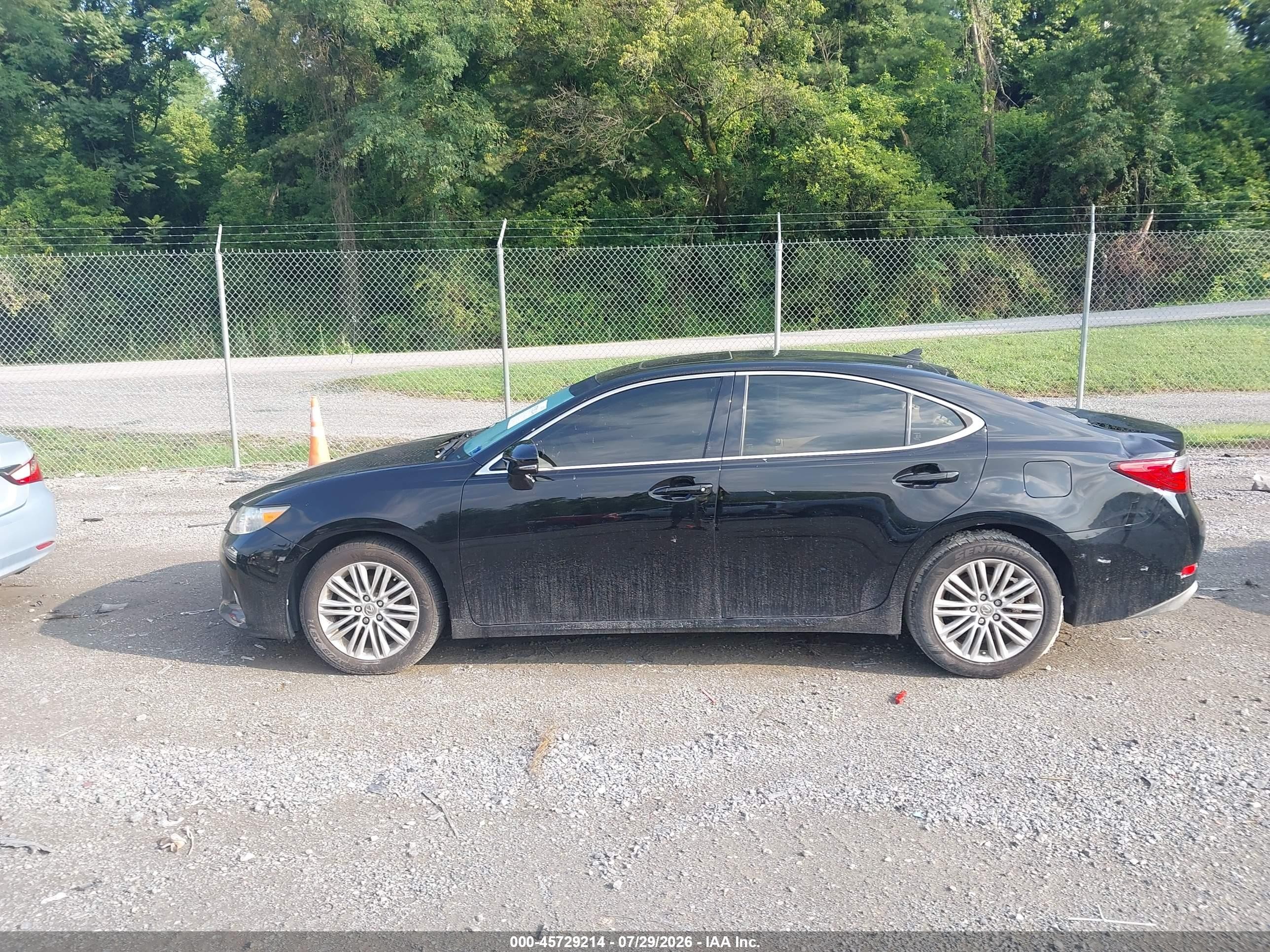 2014 Lexus Es 350 Черный vin: JTHBK1GG8E2145177