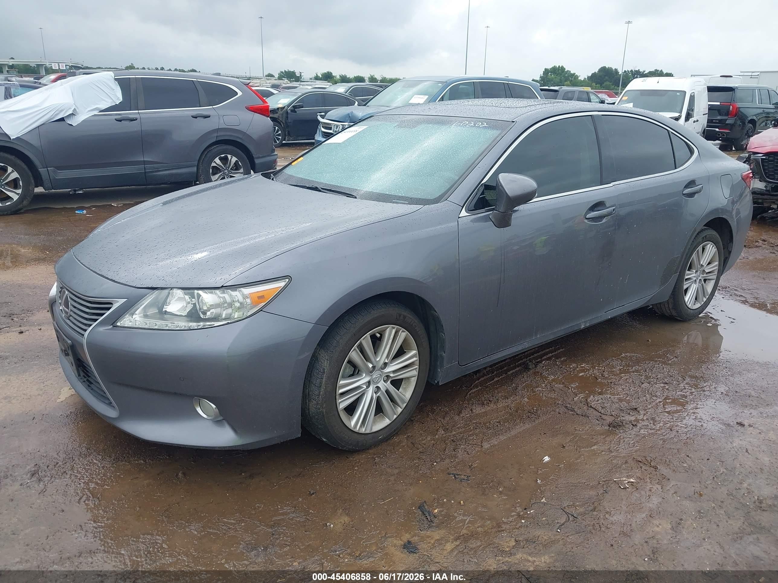 2014 Lexus Es 350 Gray vin: JTHBK1GG8E2146071