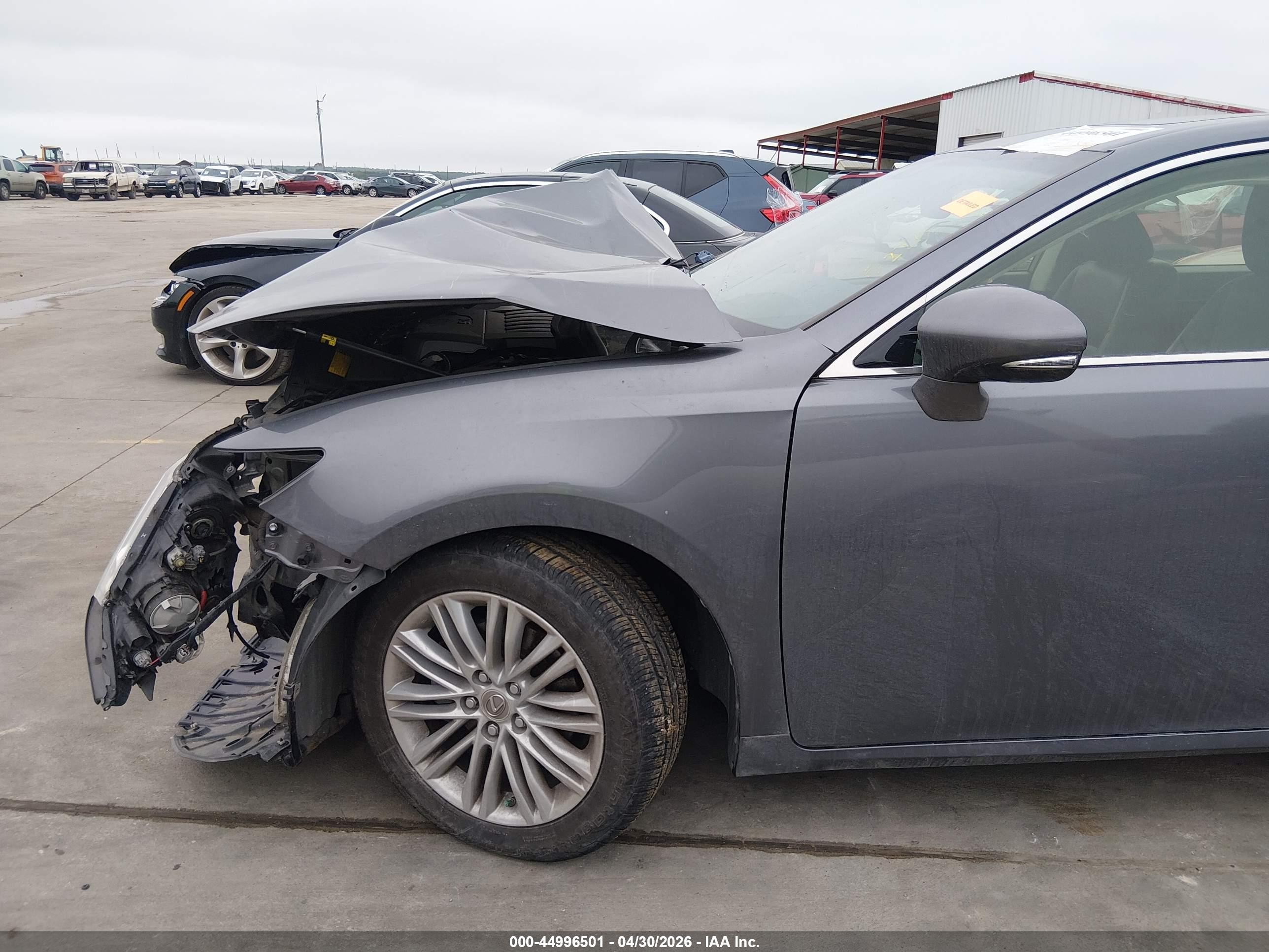 2014 Lexus Es 350   Gray vin: JTHBK1GG8E2150220
