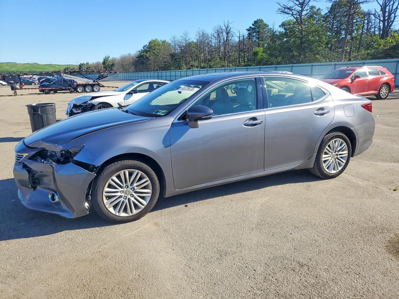 2015 Lexus Es 350 Charcoal vin: JTHBK1GG8F2158657