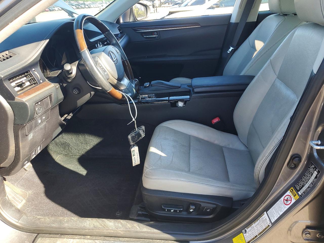 2015 Lexus Es 350 Charcoal vin: JTHBK1GG8F2158657