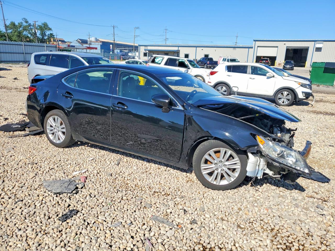 2015 Lexus Es 350 Черный vin: JTHBK1GG8F2160652
